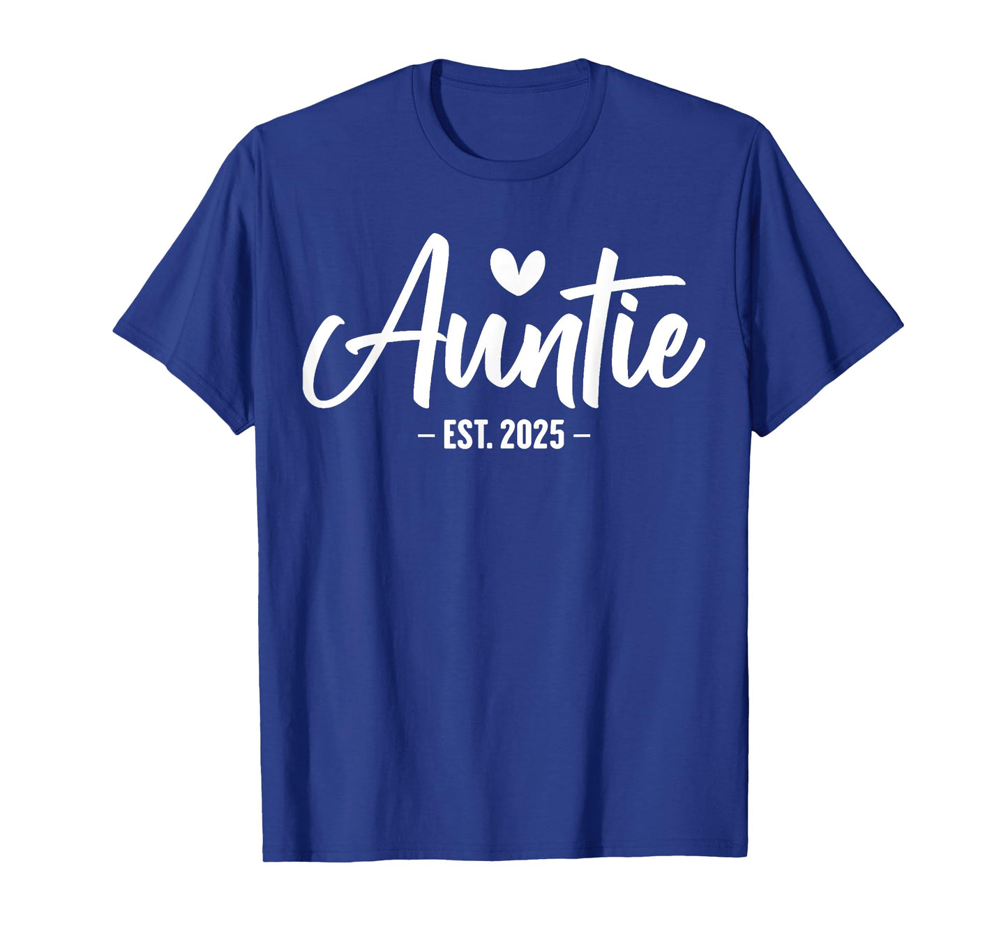 Auntie Est 2025 New Aunt First Time 2025 Promoted to Auntie T-Shirt