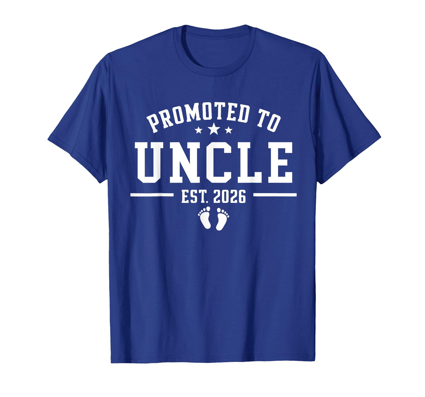 Retro Uncle Est 2026 Promoted to Uncle Fathers Day New Dad T-Shirt
