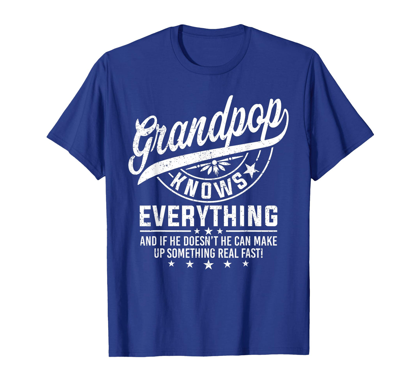 Grandpop Knows Everything Funny Father's Day Grandpa T-Shirt