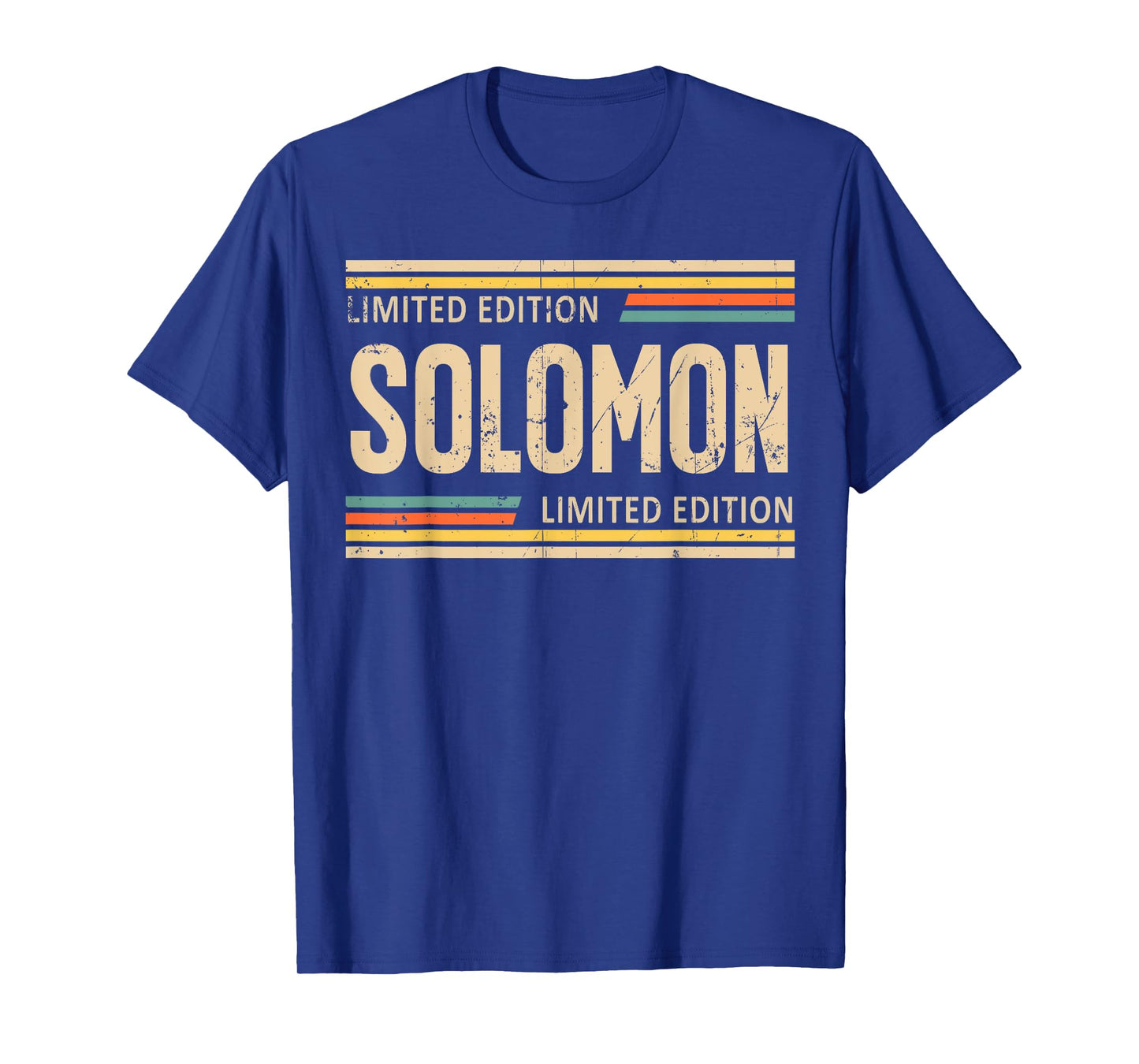 SOLOMON Limited Edition Shirt SOLOMON Name Personalized T-Shirt