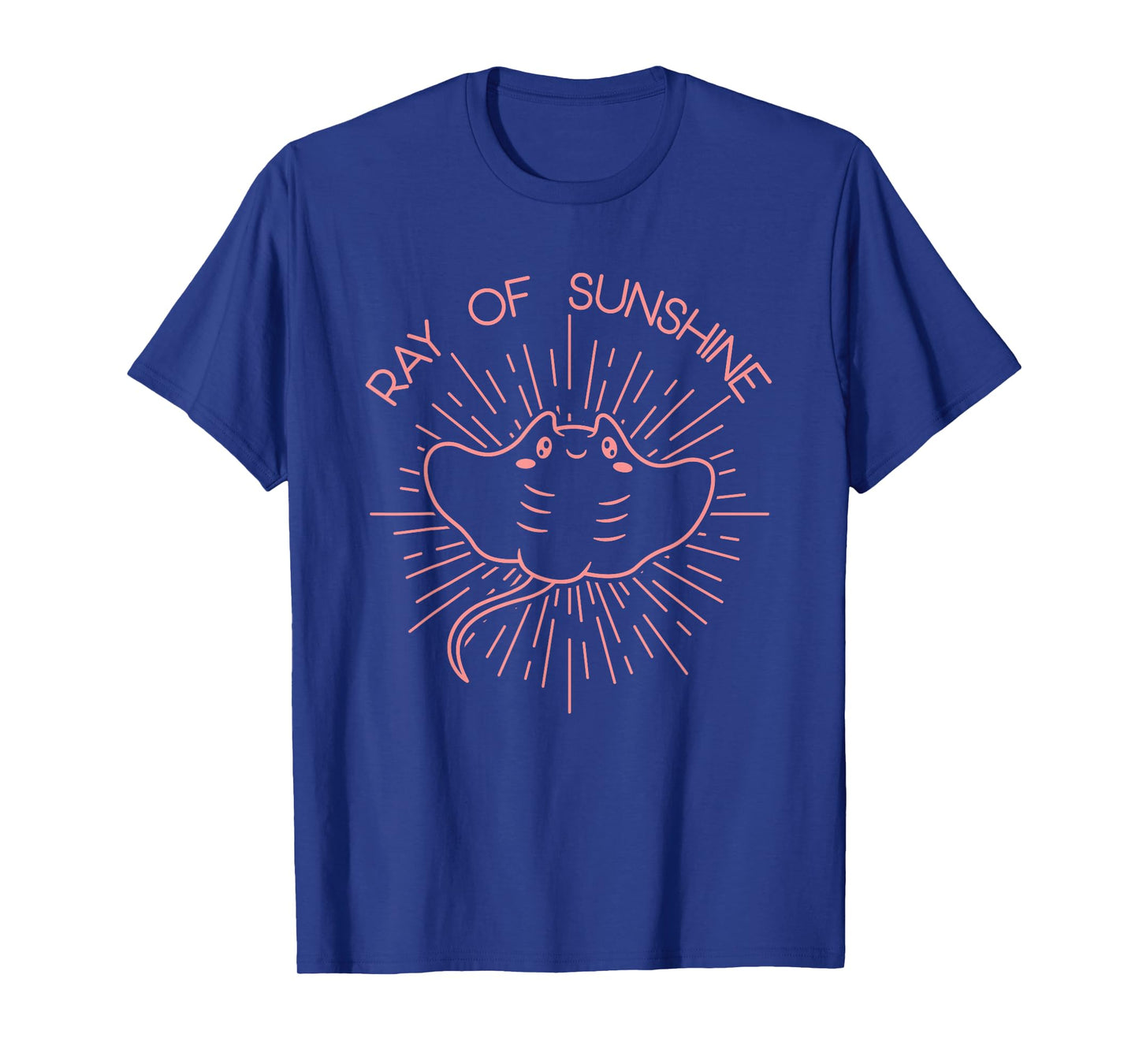 Manta ray of sunshine cute beach stingray T-Shirt