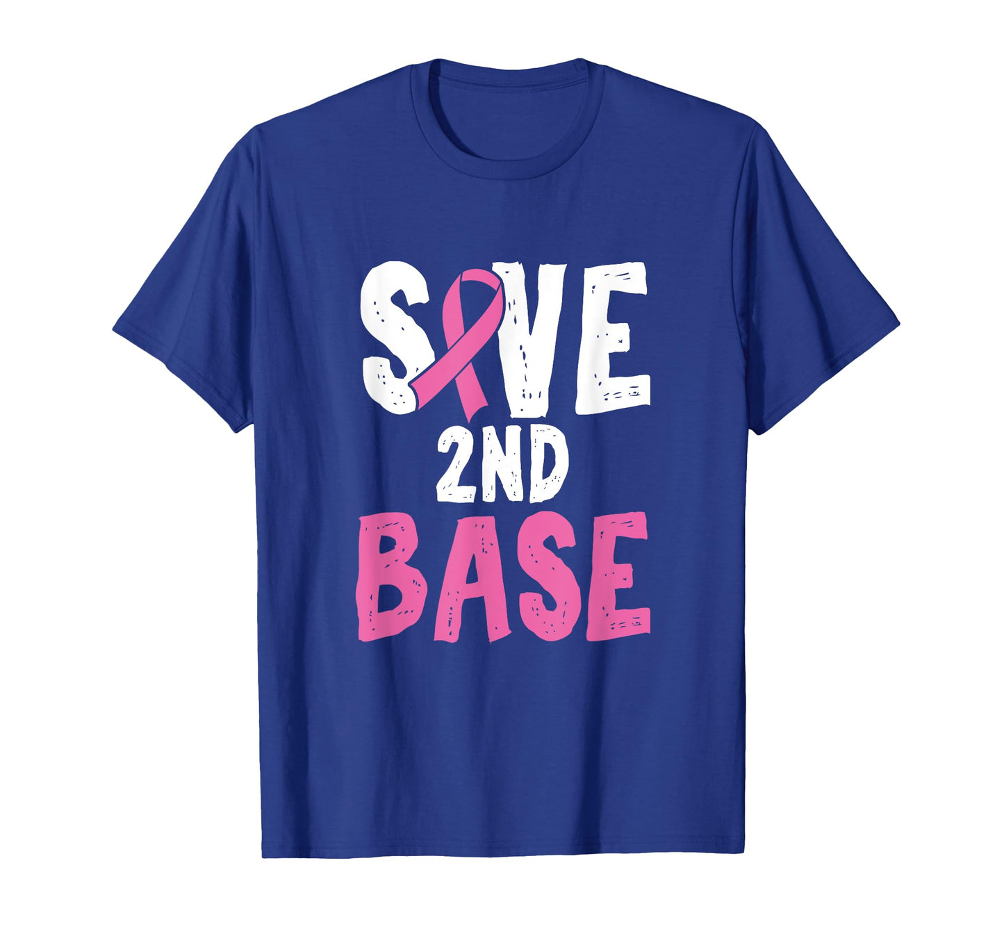 Breast Cancer Awareness Month Saves Second Base T-Shirt
