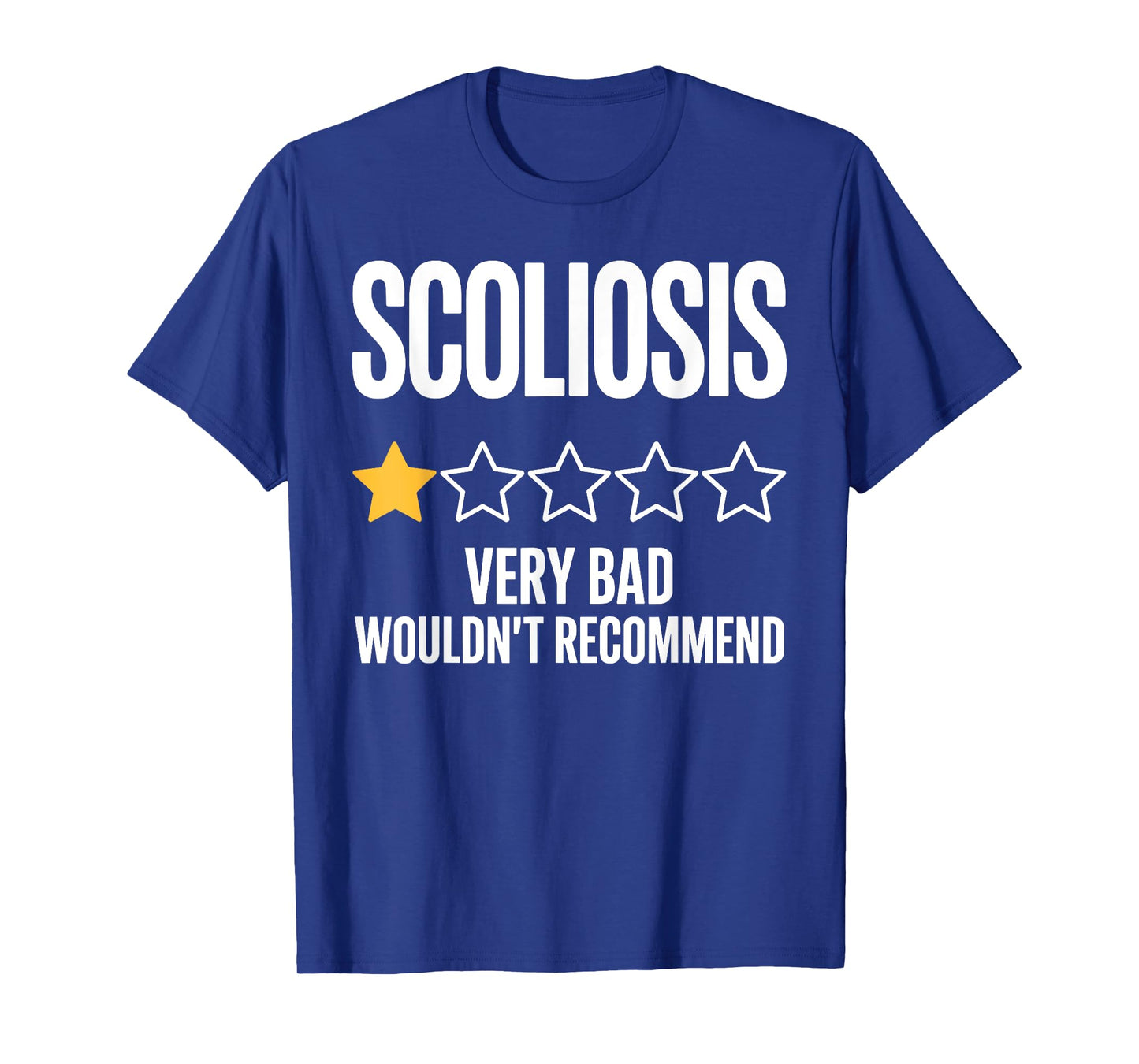 Funny Scoliosis Design For Men Women Adult Scoliosis Warrior T-Shirt
