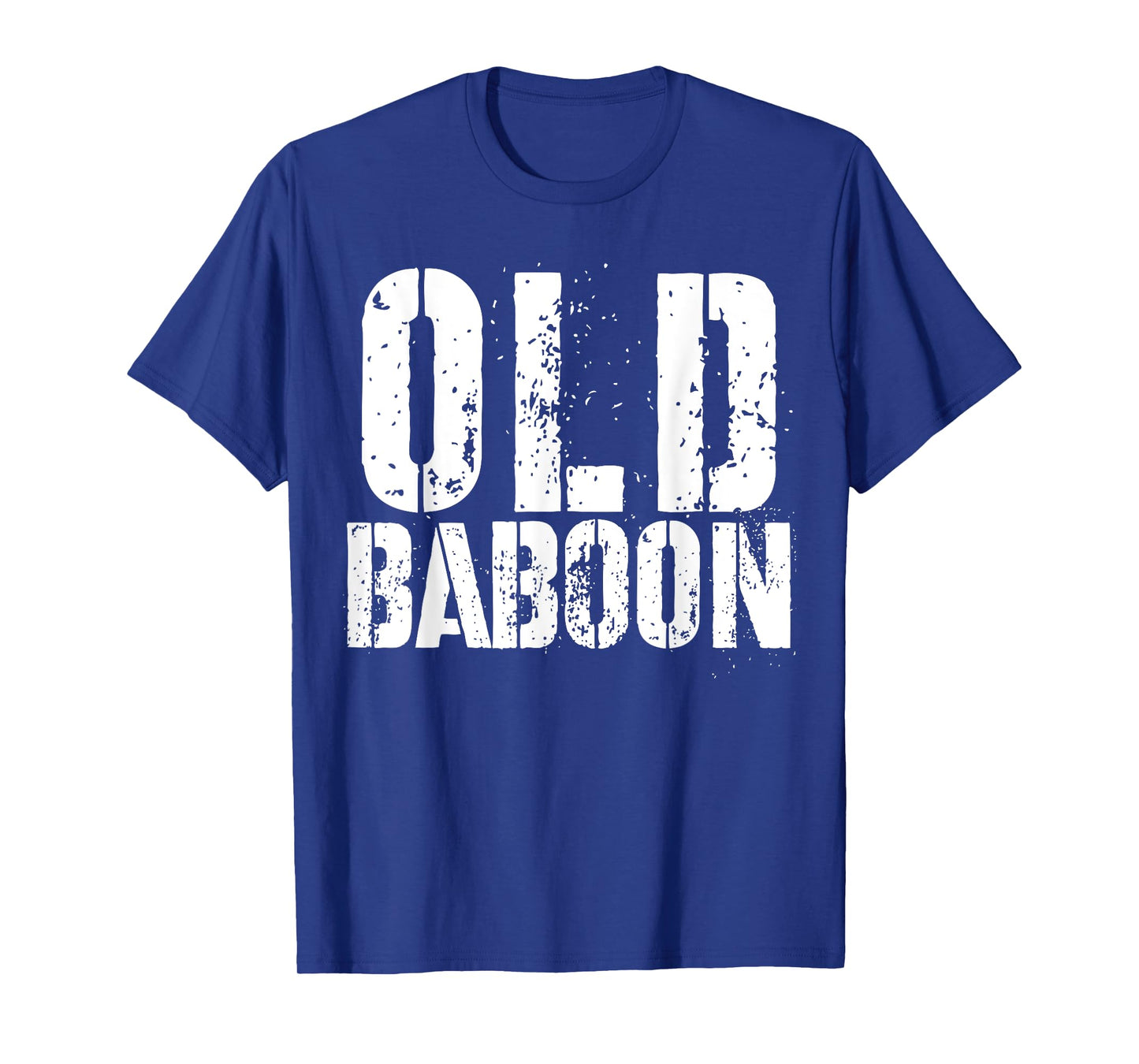 Old Baboon Funny Grandparents Novelty Gorilla Monkey T-Shirt