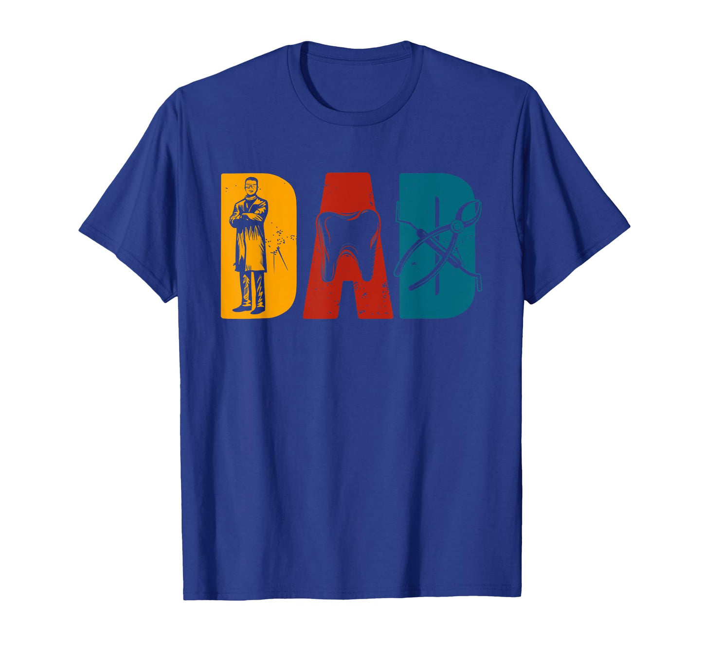 Vintage Dentist Dad Father Grandpa Father's Day Mens Womens T-Shirt