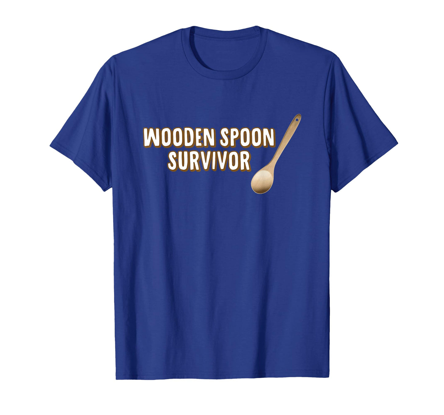 Wooden Spoon Survivor T-shirt Funny Spanking Tee T-Shirt