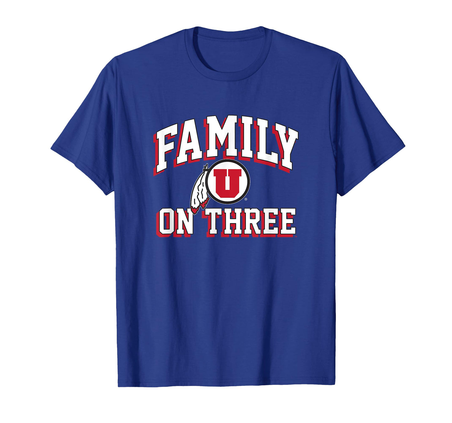 University of Utah Utes Family on Three T-Shirt