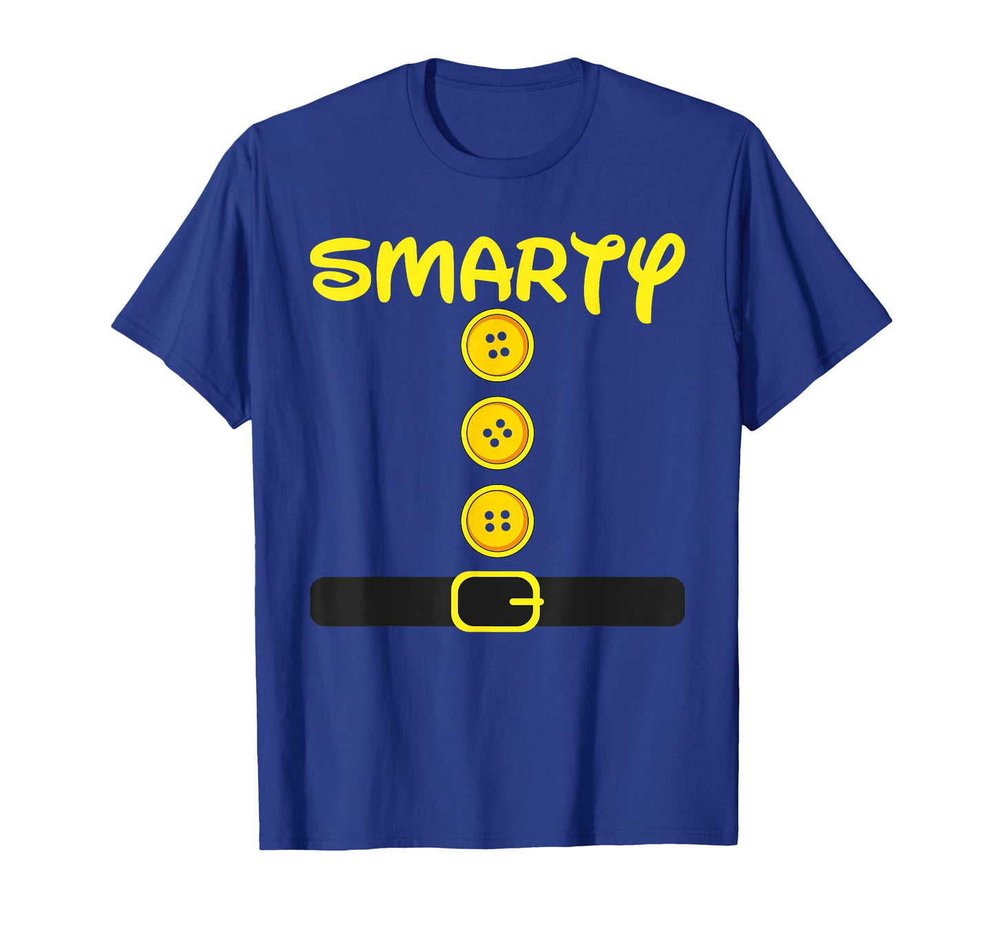 Smarty Dwarf Costume Color Family Matching Dwarf Halloween T-Shirt