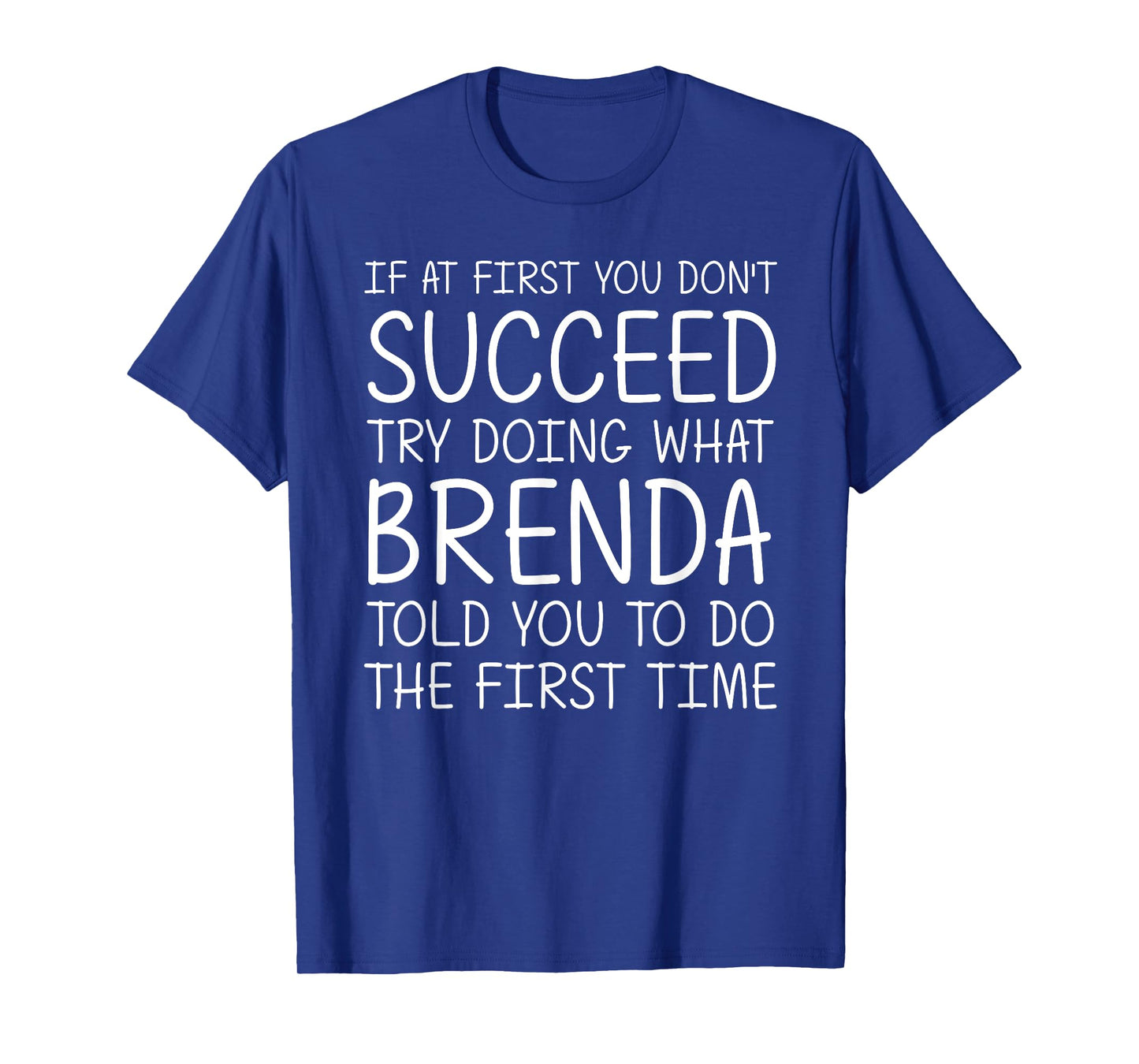 BRENDA Gift Name Personalized Birthday Funny Christmas Joke T-Shirt