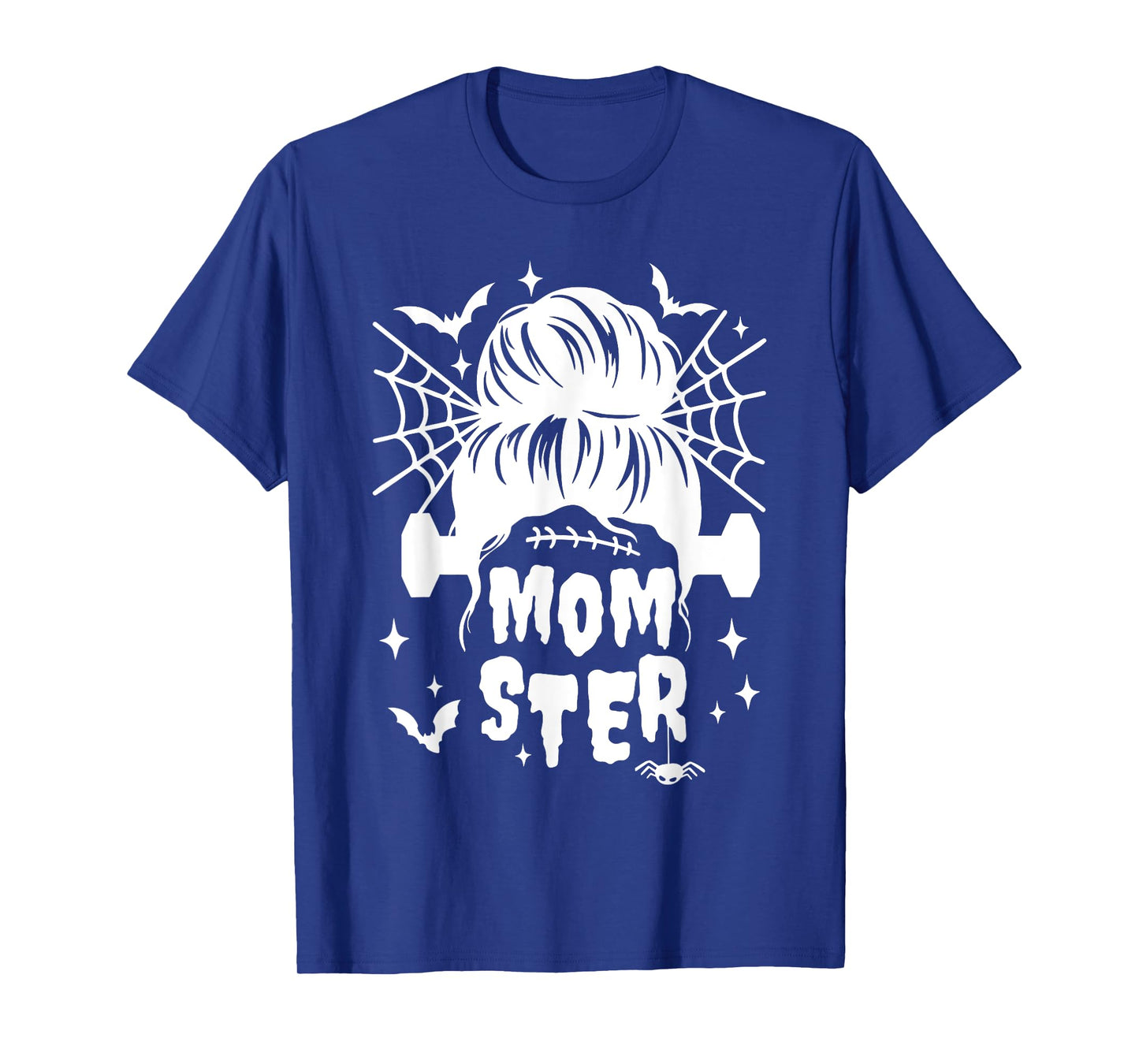 Momster Halloween Mommy Mama Hair Bun /Family Matching Party T-Shirt