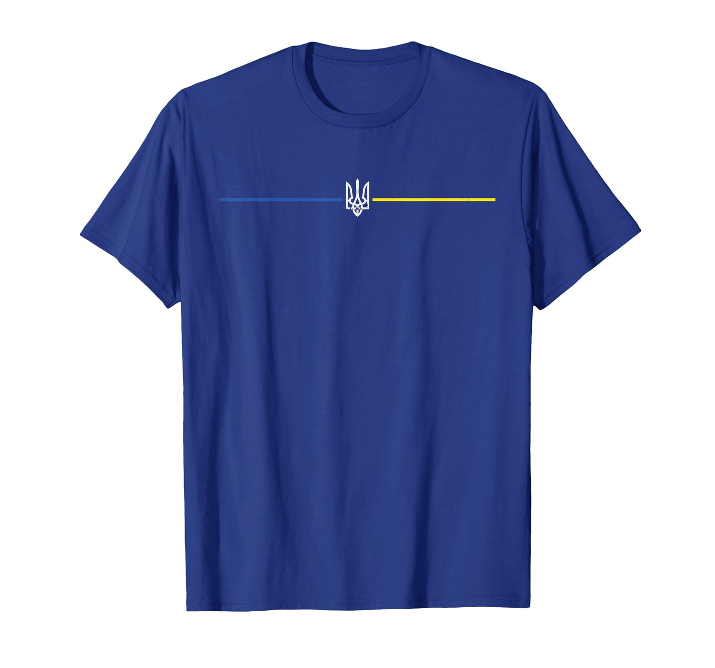 Trident Ukraine Lines Ukrainian Heraldic Crest Women Men Kid T-Shirt