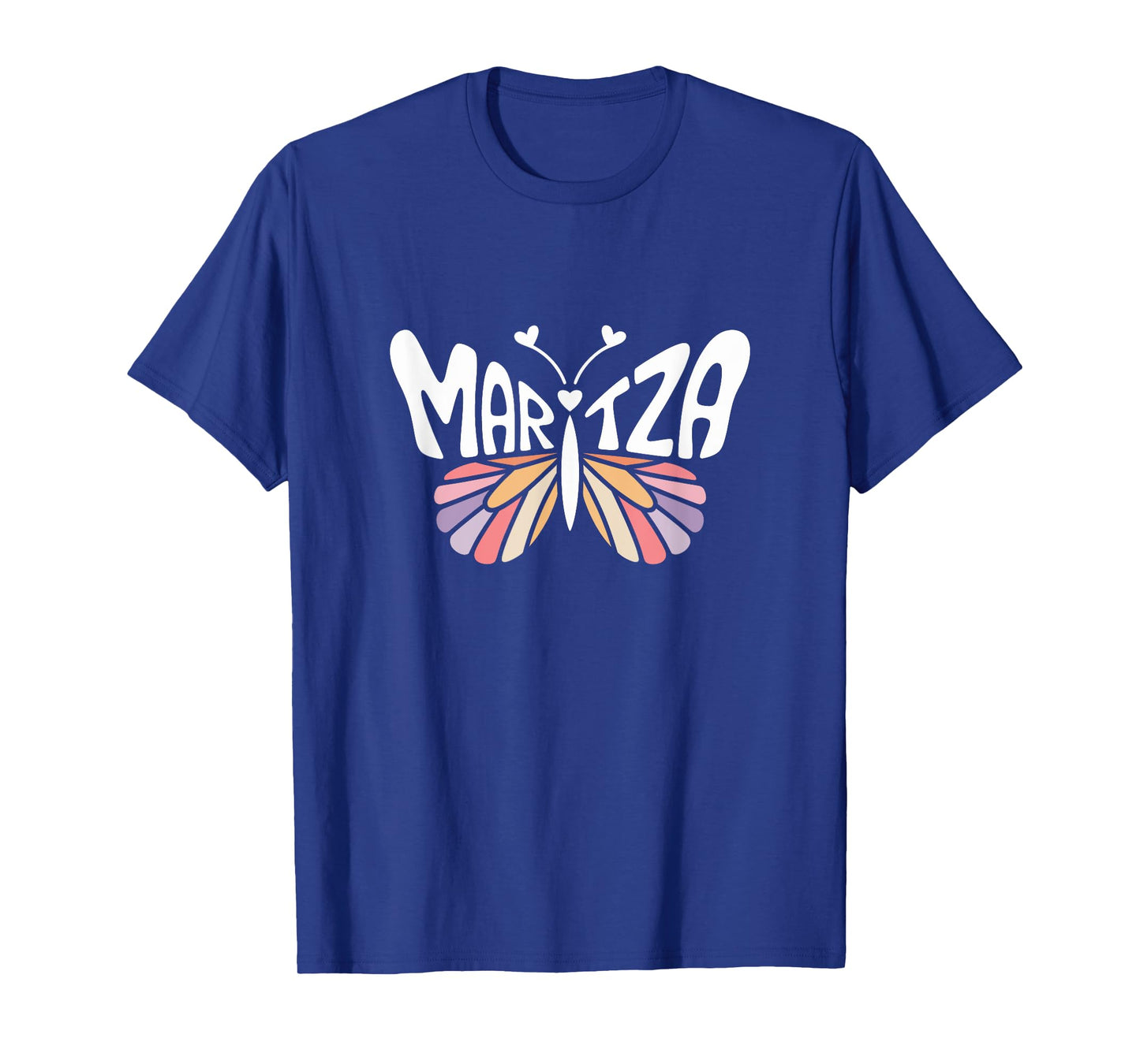 Maritza Butterfly - Personalized Cute Name Word Art T-Shirt