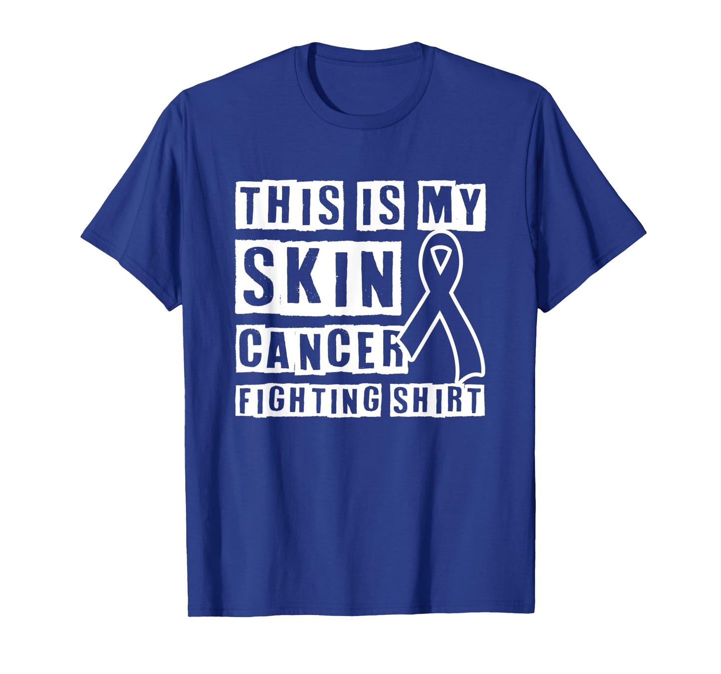 Skin Cancer Outfit Melanoma Awareness Chemotherapy Fighter T-Shirt