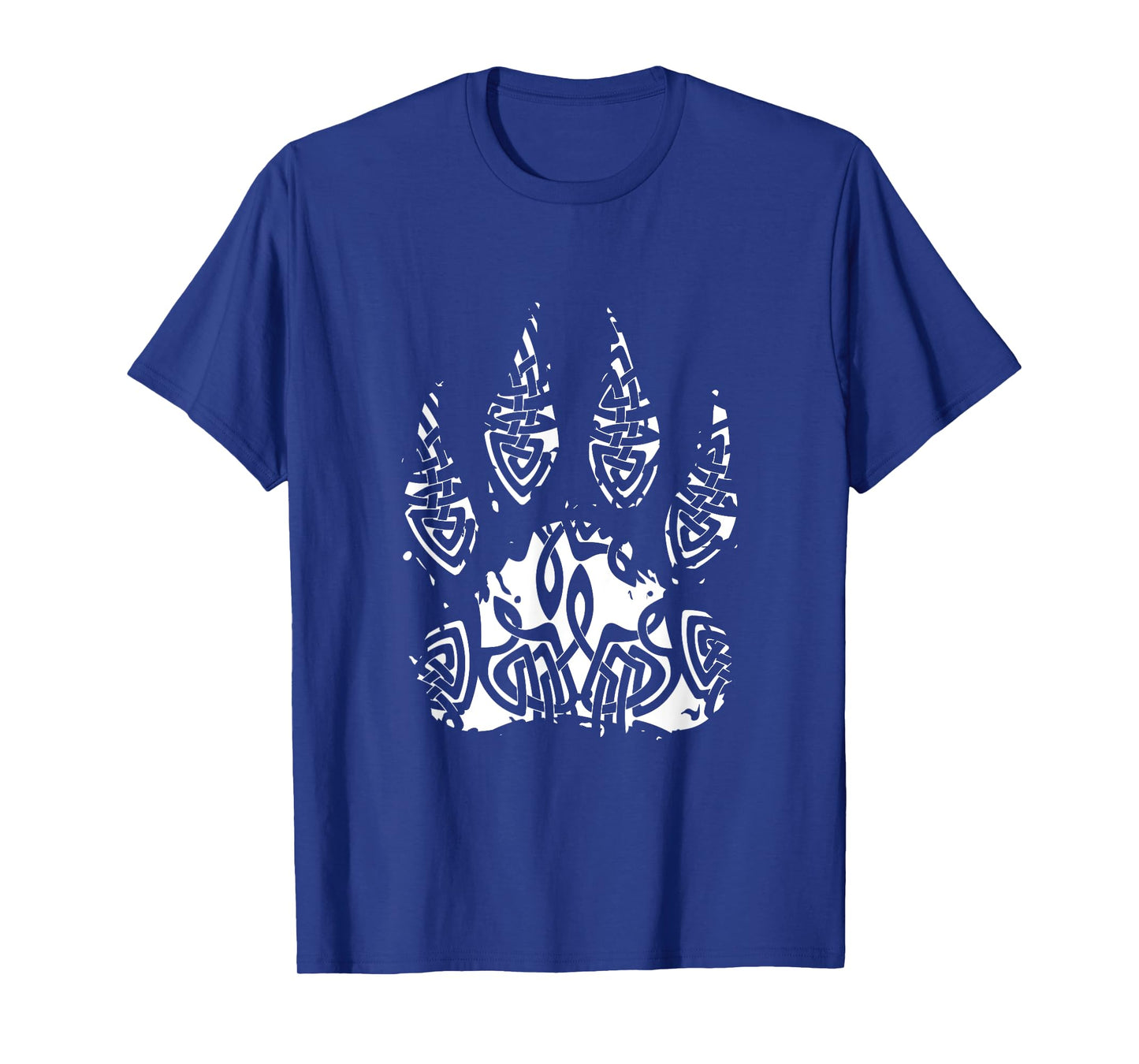 Viking Wolf Paw Raven Warrior Mythology Scandinavian Norway T-Shirt