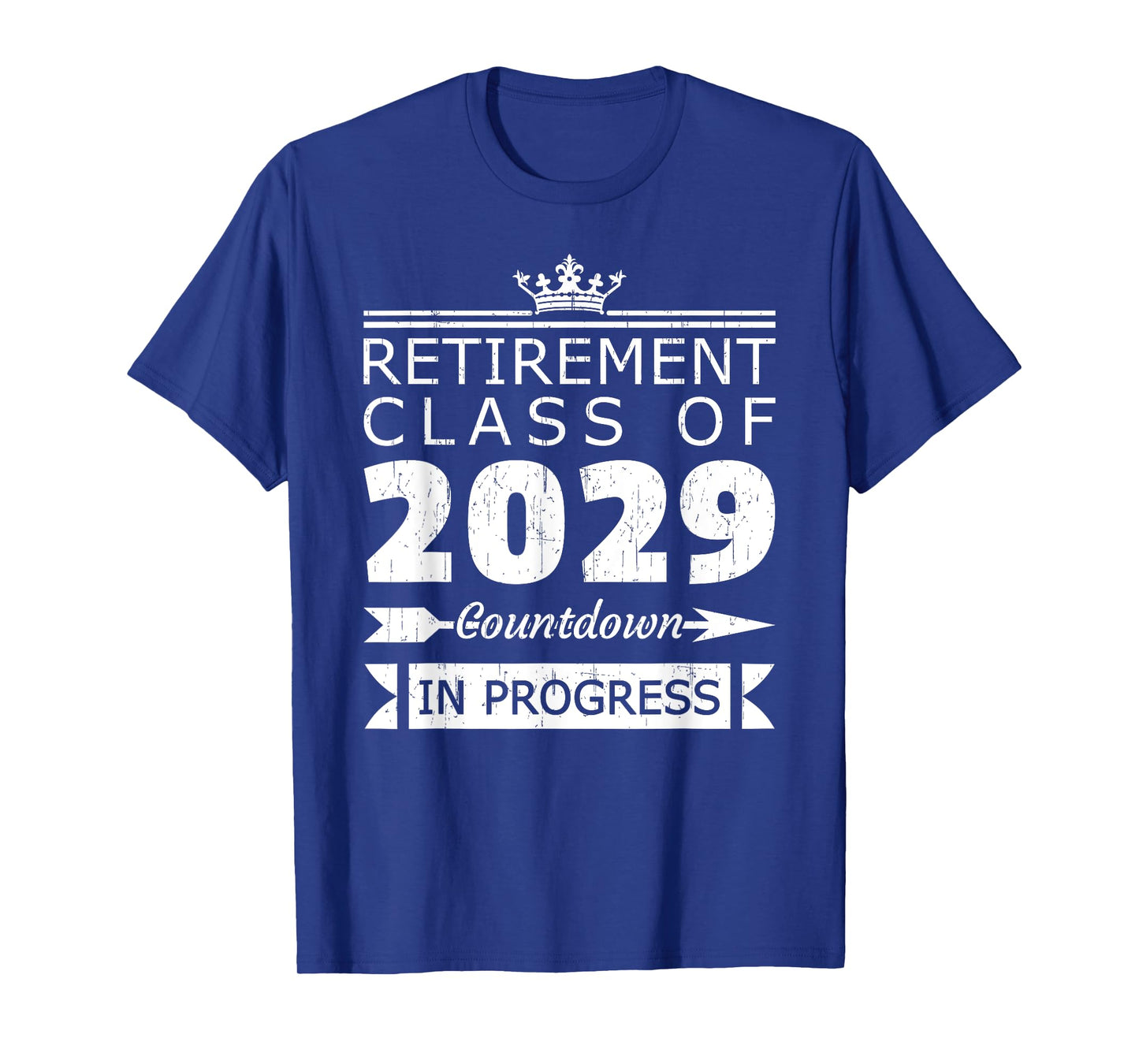 Retirement Class of 2029 Countdown Vintage Retiring Teacher T-Shirt