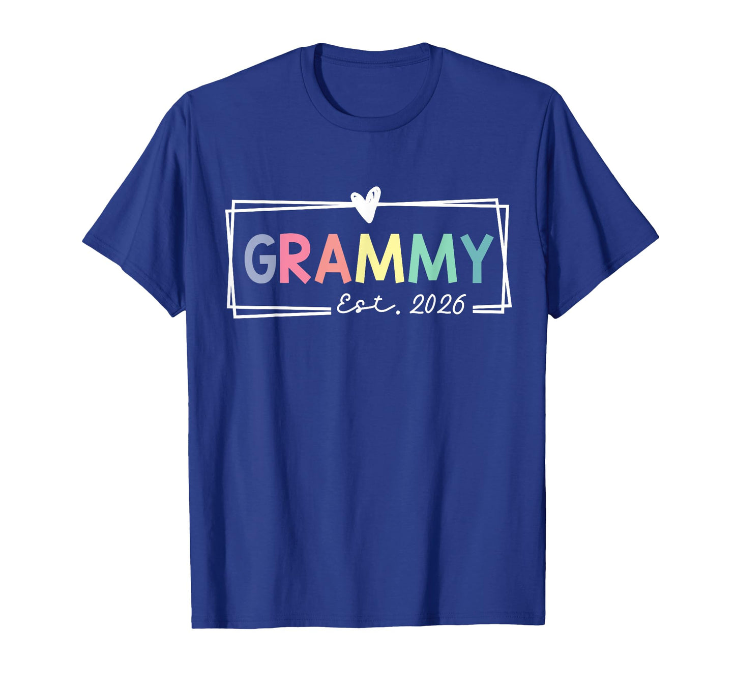 Grammy Est 2026 Promoted To Grandma 2026 For Grandmother T-Shirt