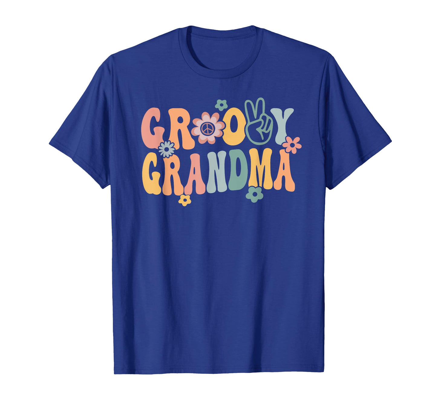 Groovy Grandma Retro Gigi Matching Family 1st Birthday Party T-Shirt