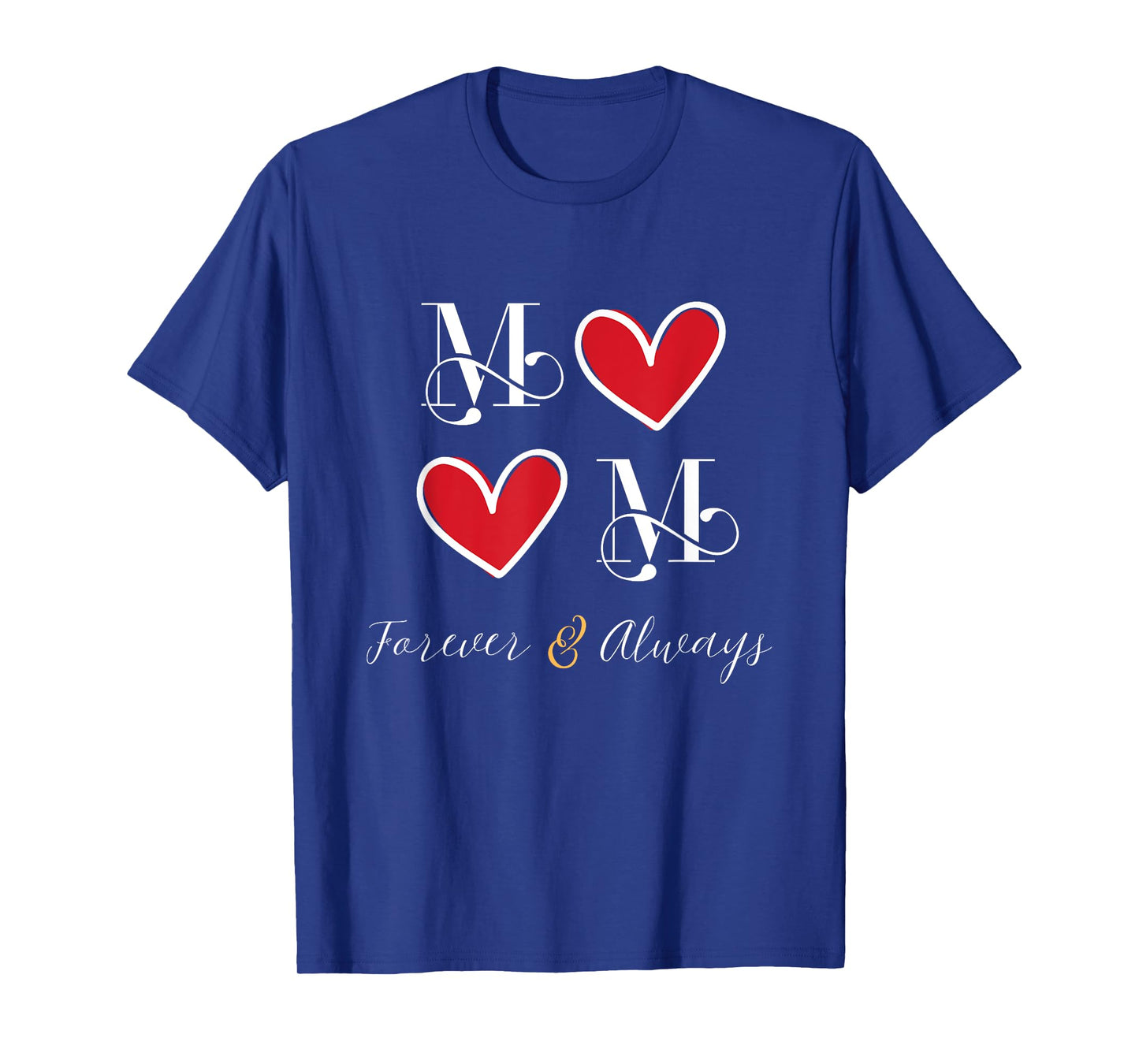 M & M Couples Initials, Wedding, Anniversary, Housewarming T-Shirt