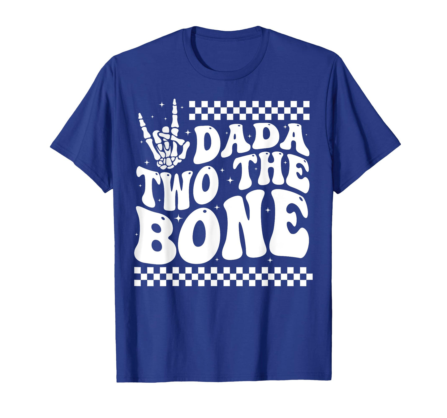 Funny 2nd Birthday Boy Dada Of The Bad Two The Bone Family T-Shirt