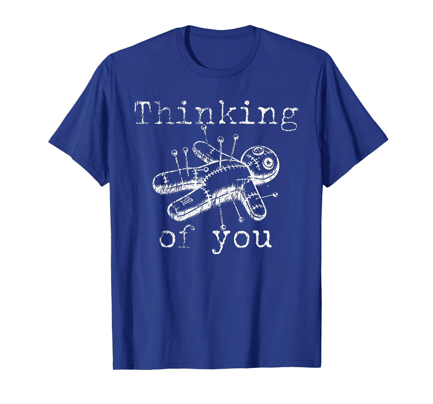 Vintage Thinking Of You Funny Voodoo Doll T-Shirt