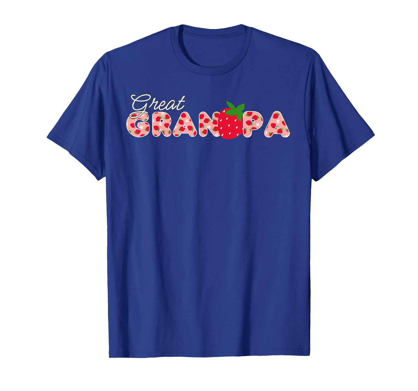 Great Grandpa Strawberry First Birthday Funny Strawberry T-Shirt
