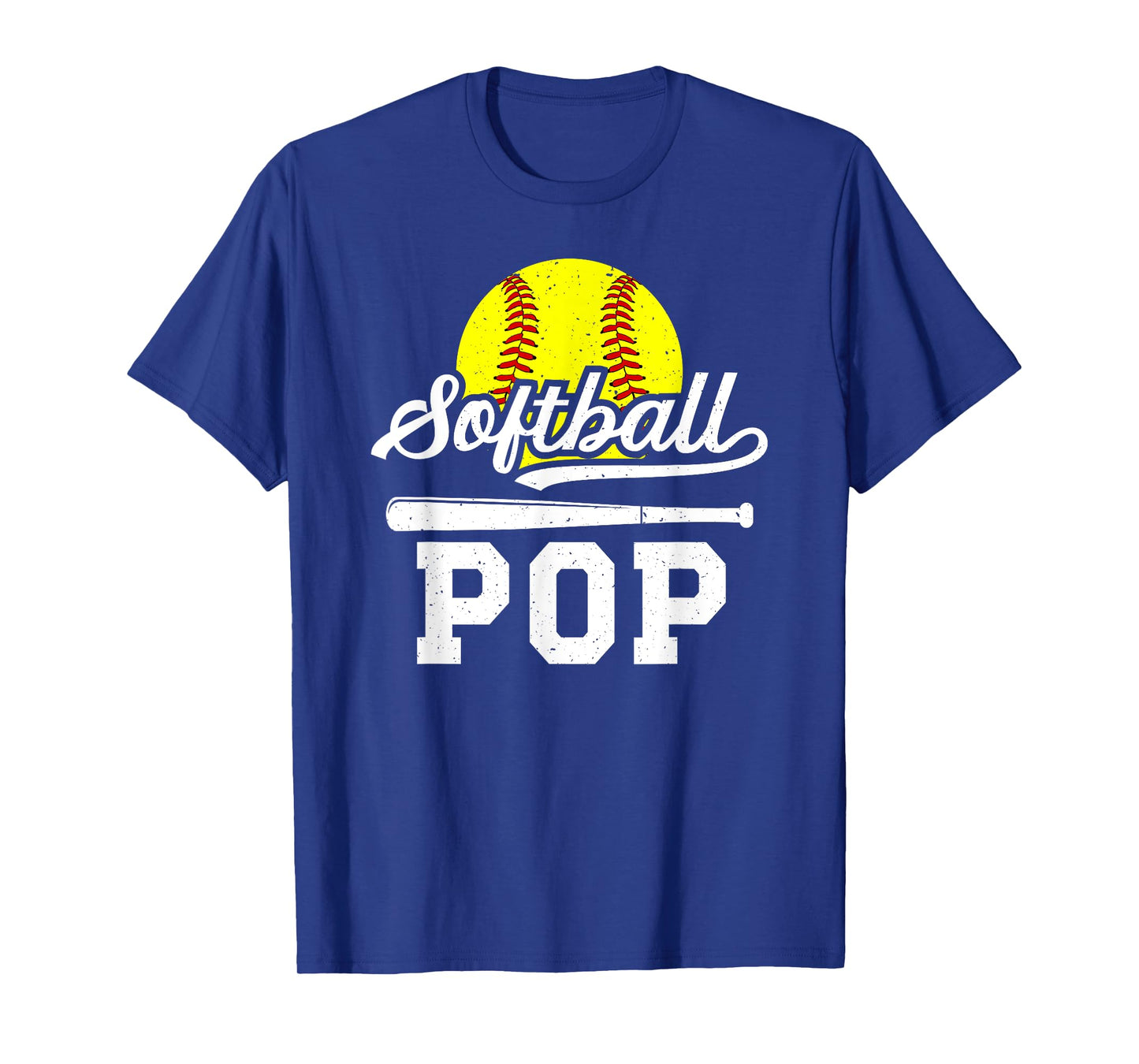 Softball Pop Grandpa Pop Of A Softball Player Pop T-Shirt
