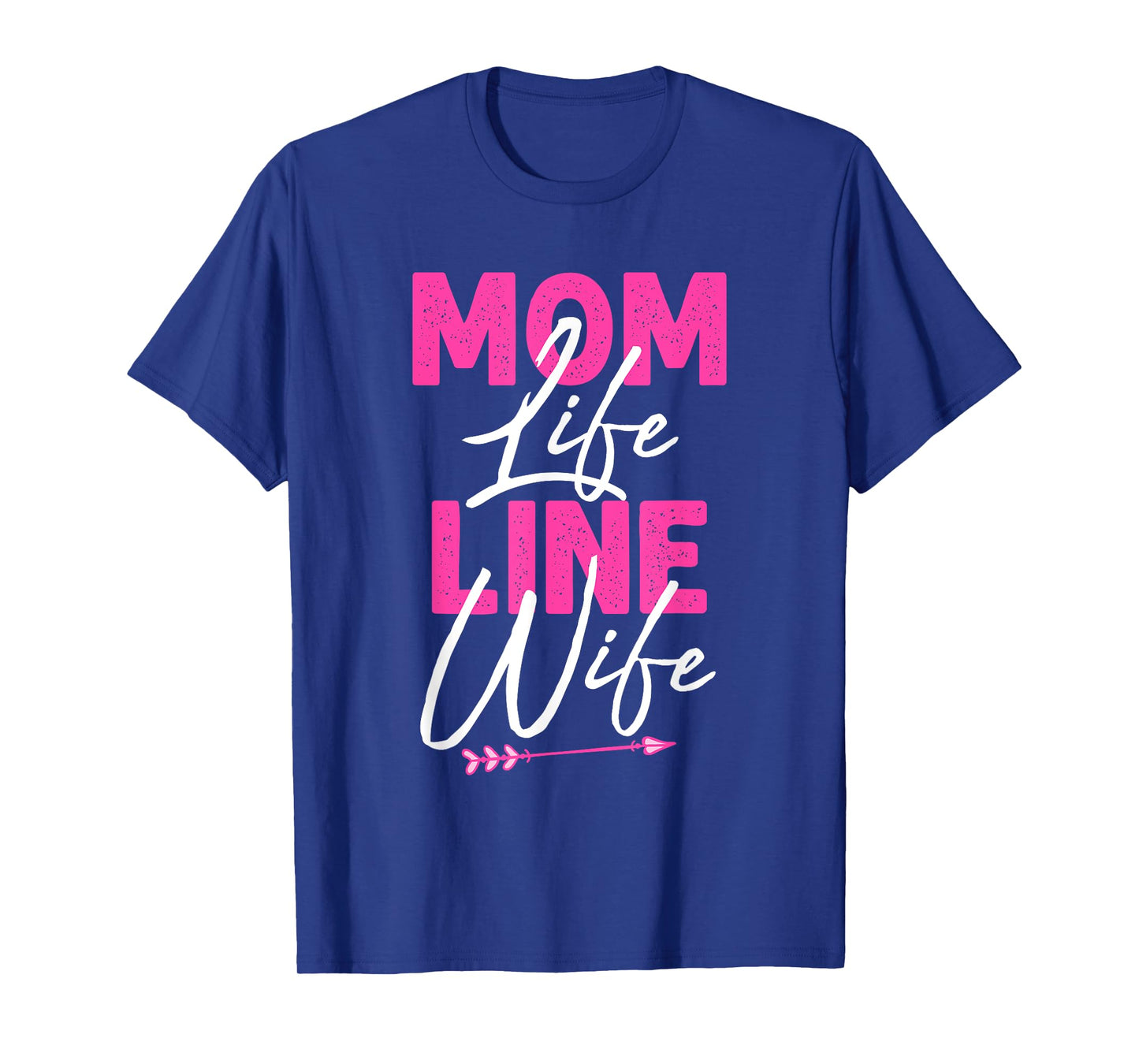 Funny Lineman Wife Design Lineman Lover Women Mom Linesman T-Shirt