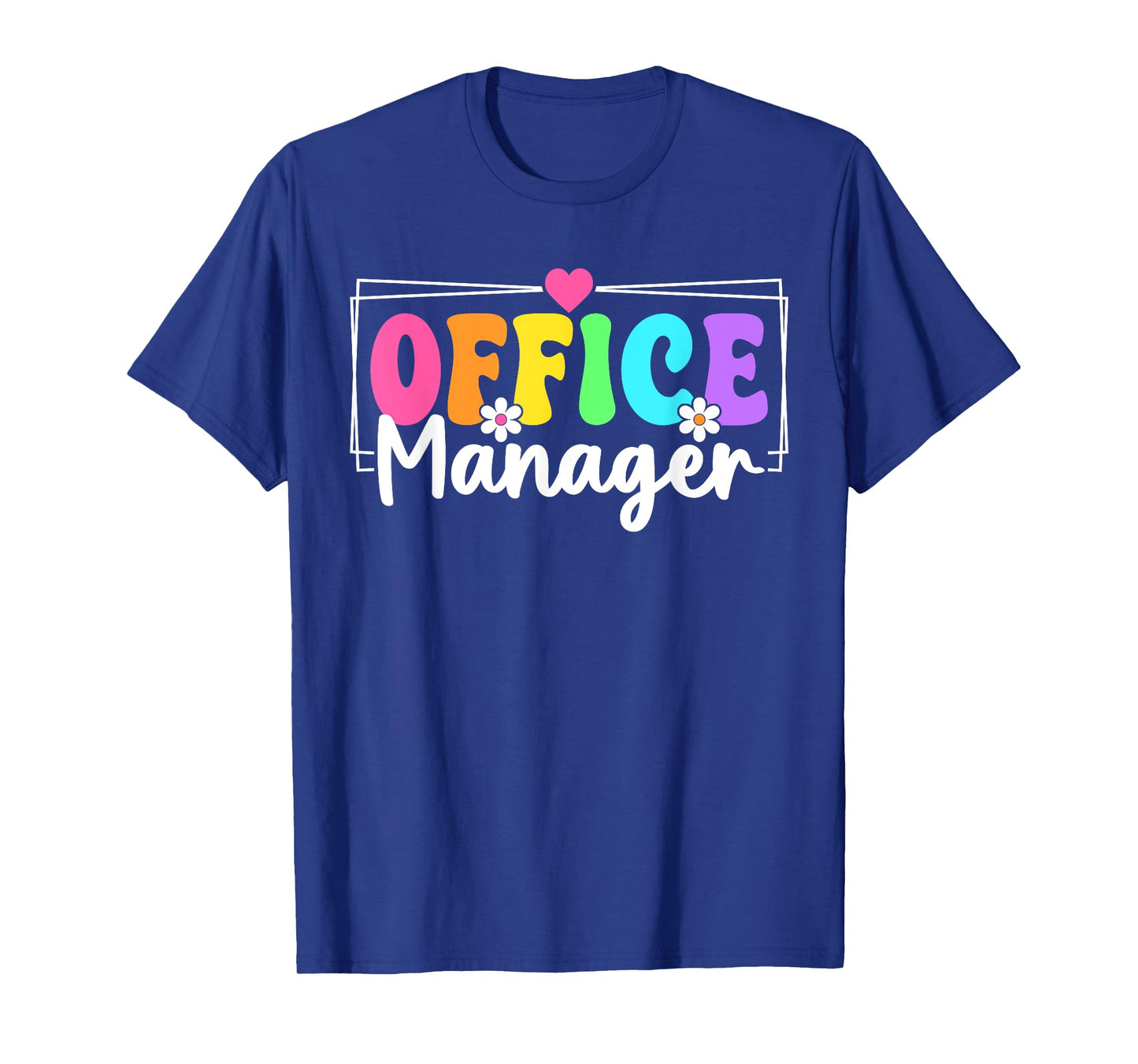 Office Manager Back To School Teachers Students T-Shirt