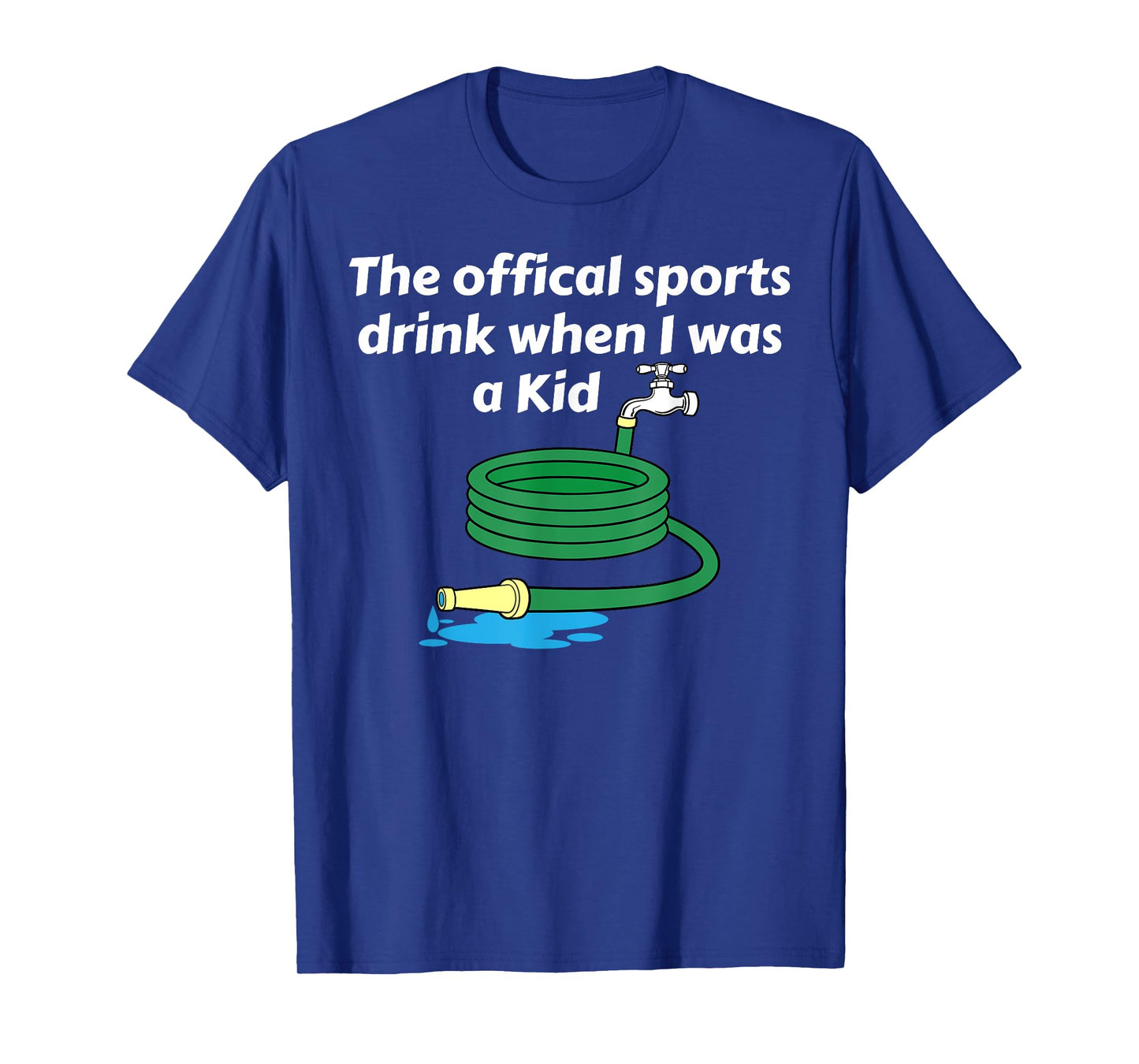 Funny Boomer Generation X Millennial Water Hose Sports Drink T-Shirt