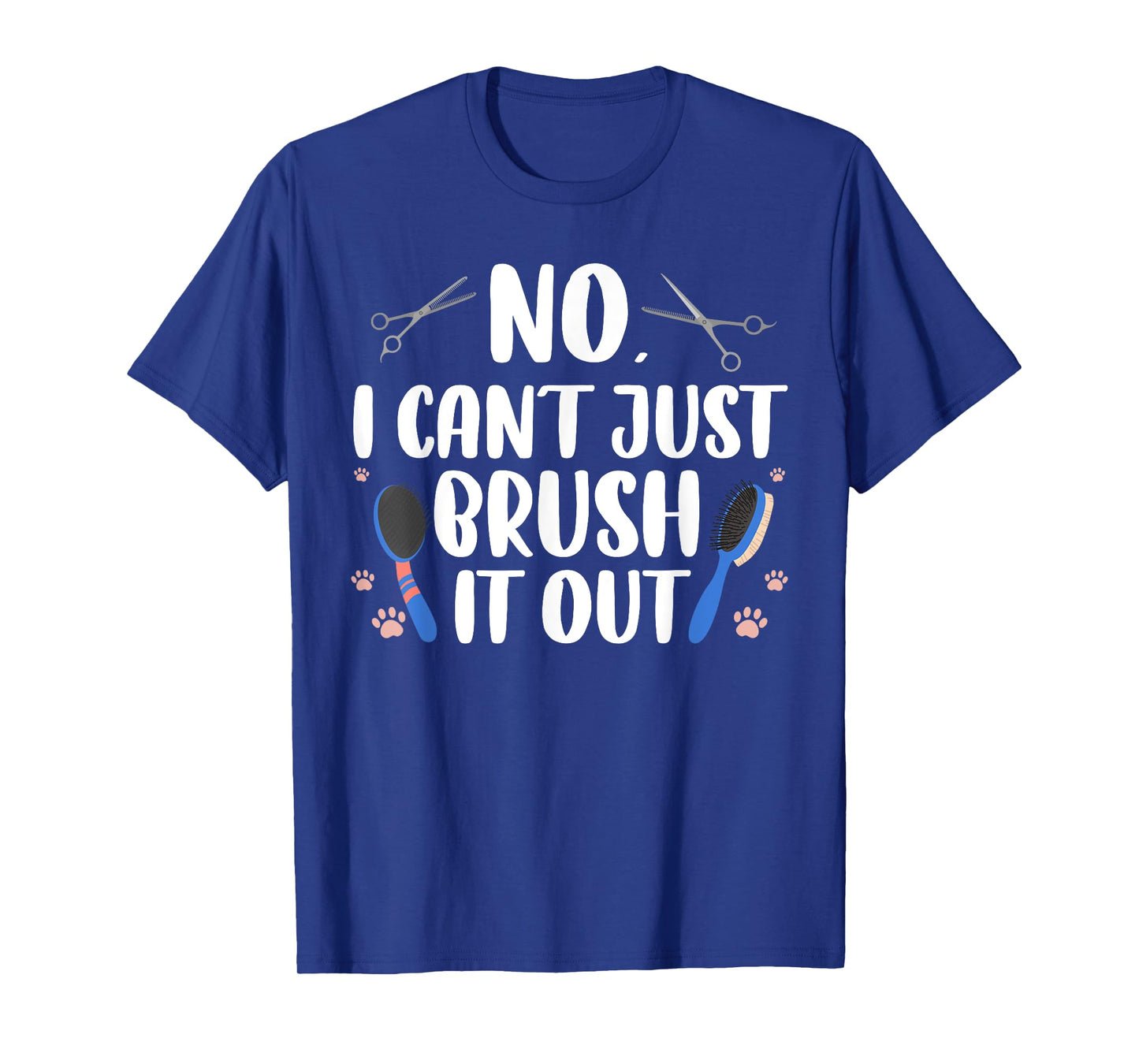 Funny Dog Grooming Art For Men Women Pet Groomer Dog Groomer T-Shirt