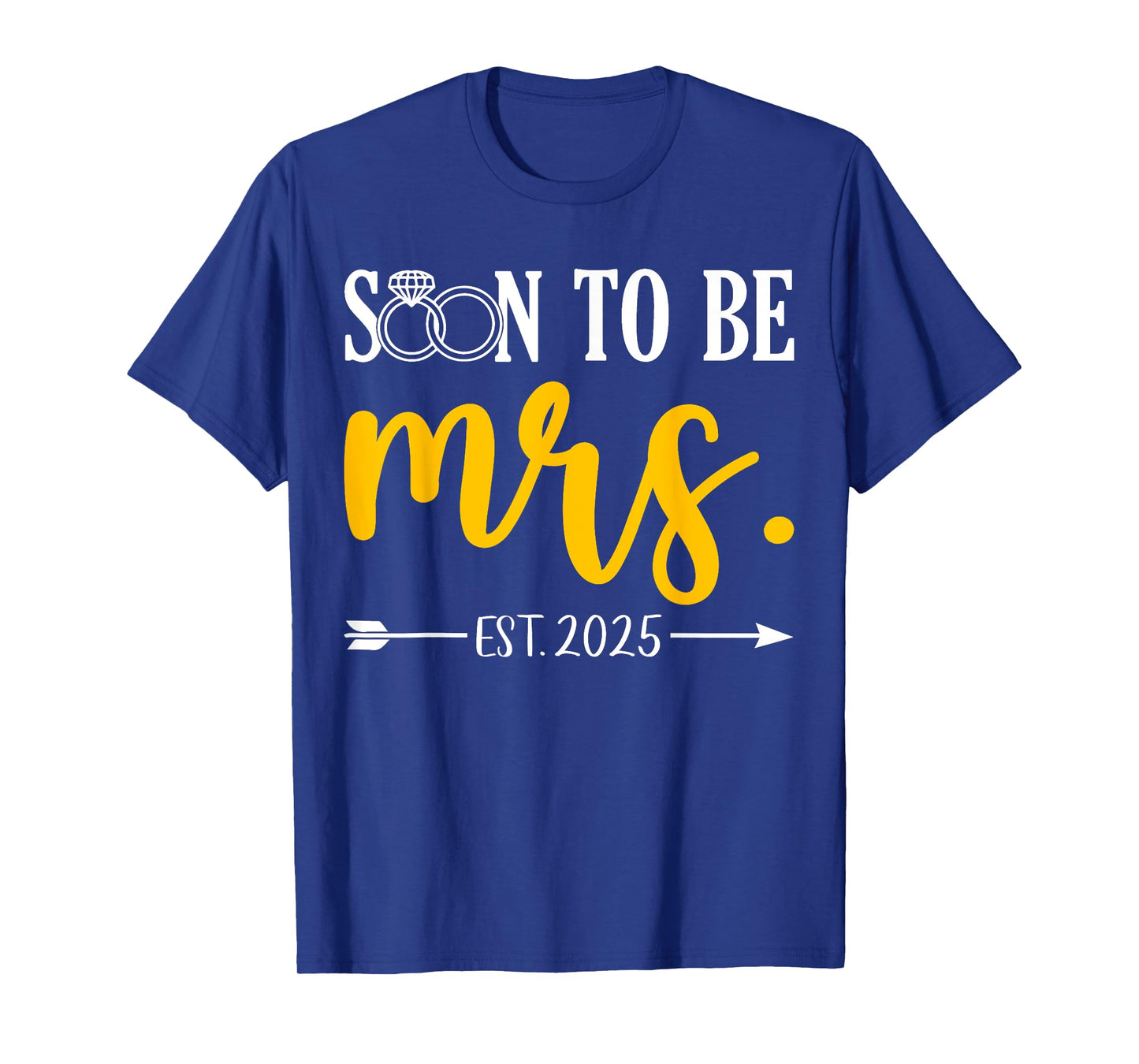 Soon To Be Mrs 2025 Future Bride Wedding Bachelorette Party T-Shirt