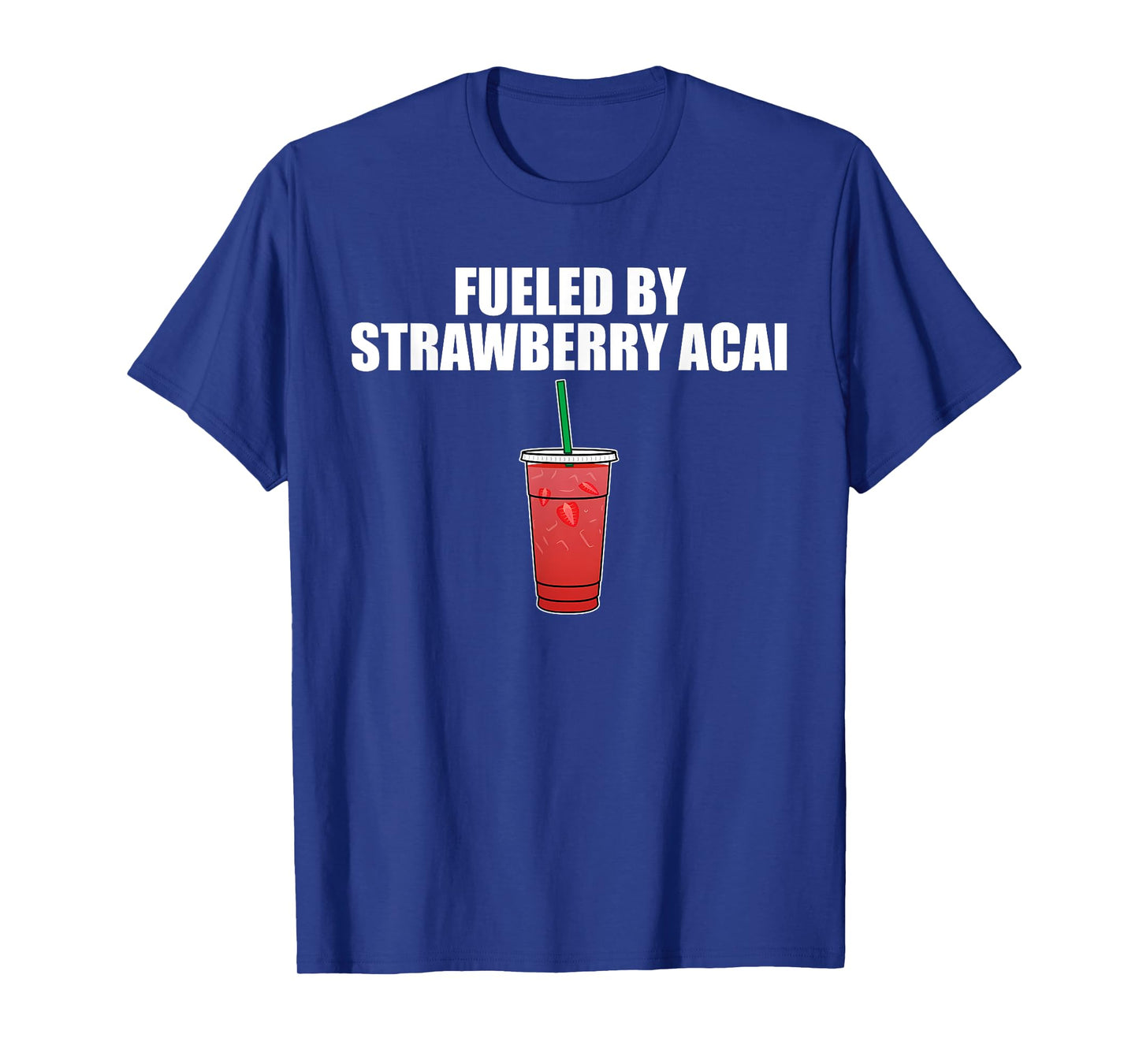 Dramatic, Humor, Drink, Strawberry Acai T-Shirt