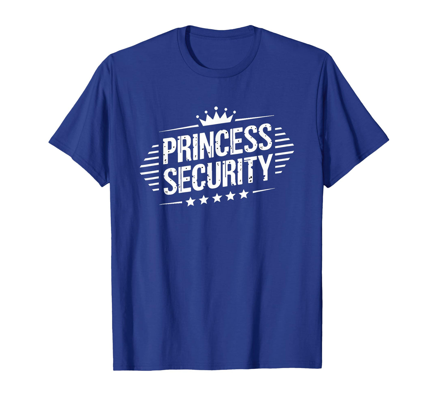 Princess Security Boys Brother Retro Birthday Dad Mom T-Shirt
