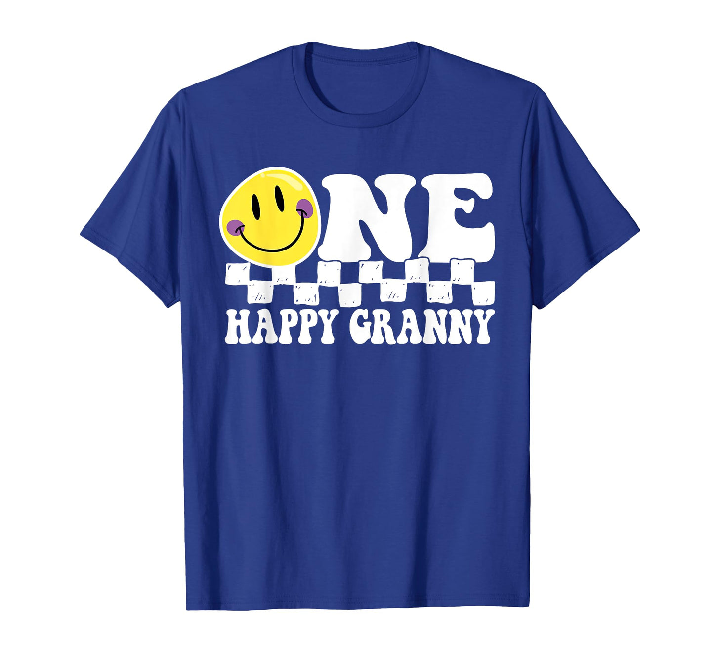 One Happy Dude Granny 1st Birthday Family Matching T-Shirt