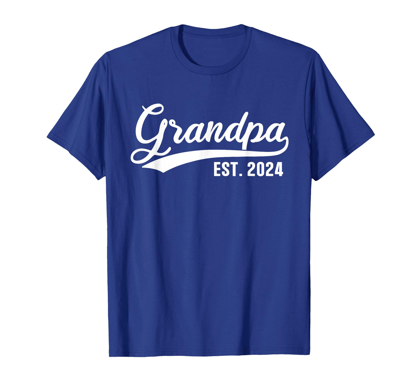 Grandpa 2024 Retro Grandpa Est 2024 T-Shirt