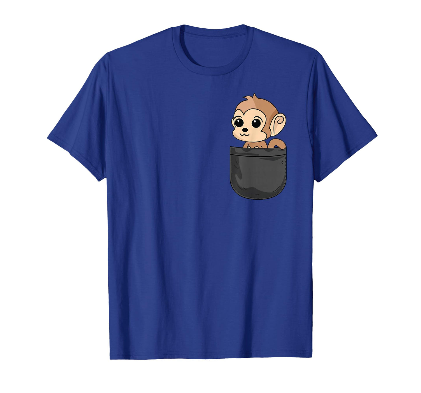 Monkey In Pocket Funny Animal Lover Gift T-Shirt