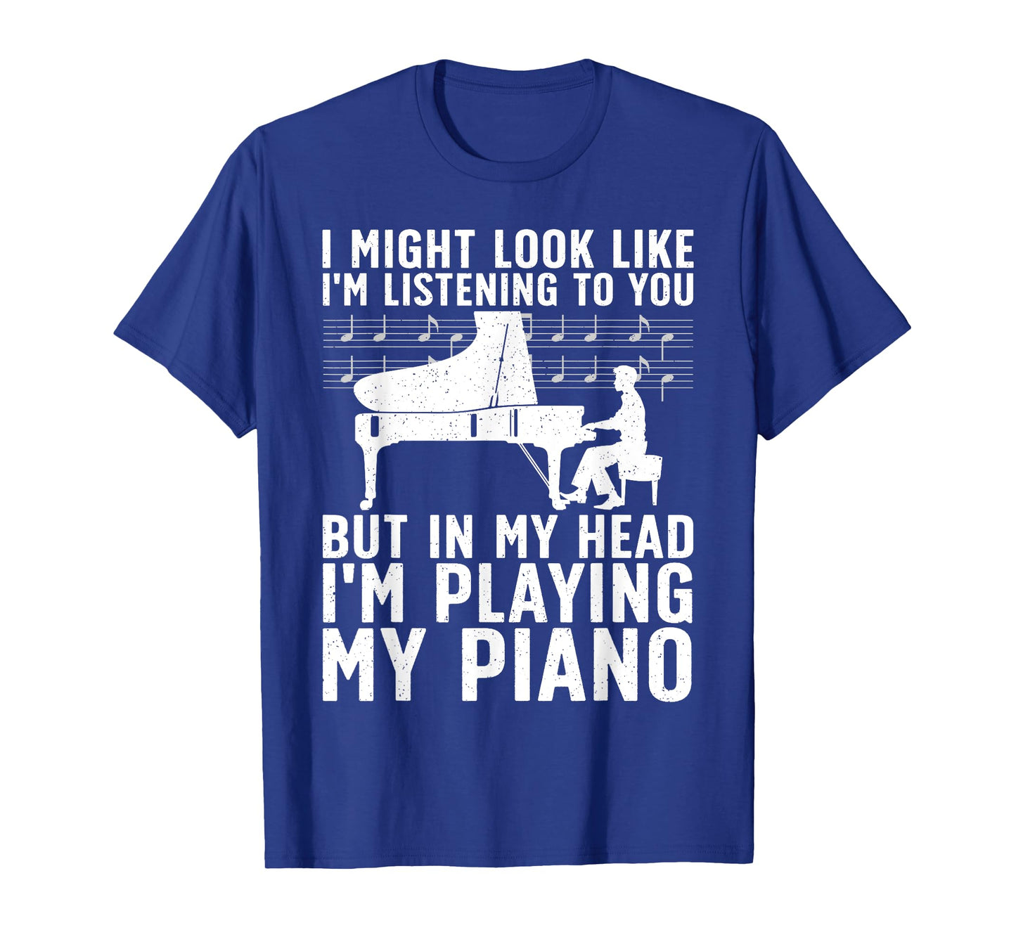 Funny Piano Art For Men Women Music Keyboard Piano Lovers T-Shirt