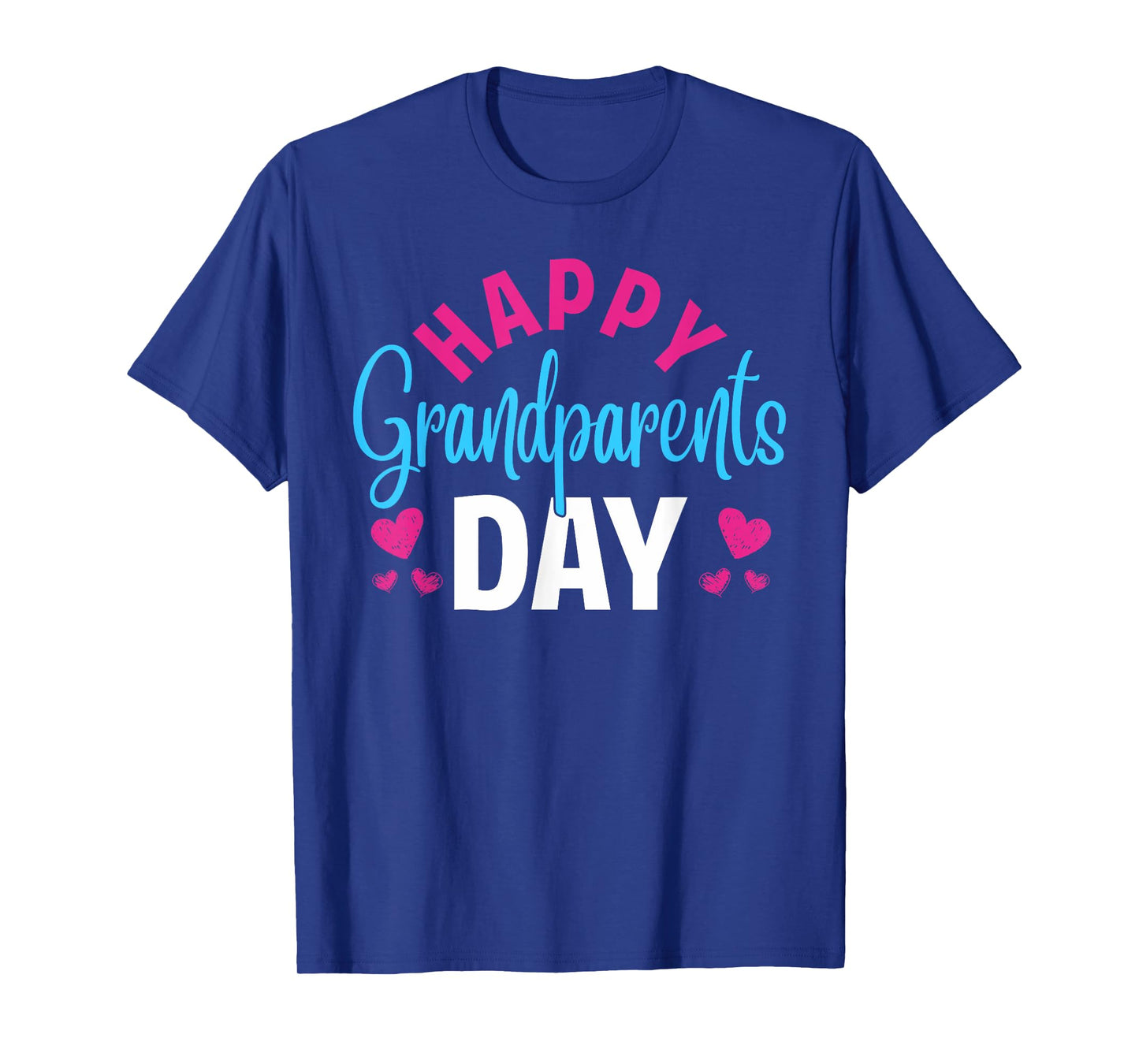Happy Grandparents Day Grandmother Grandfather Men Women T-Shirt