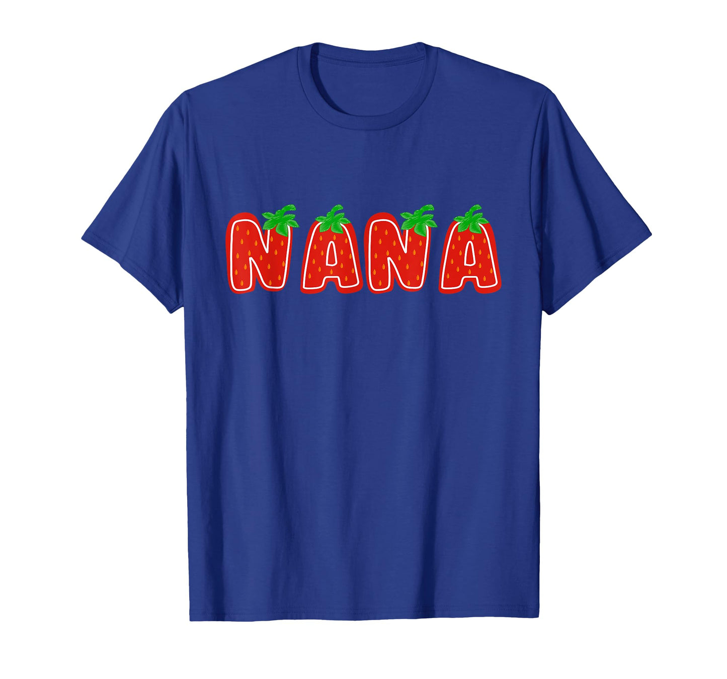 Strawberry Nana Fruit Funny 1St Birthday Family Matching T-Shirt