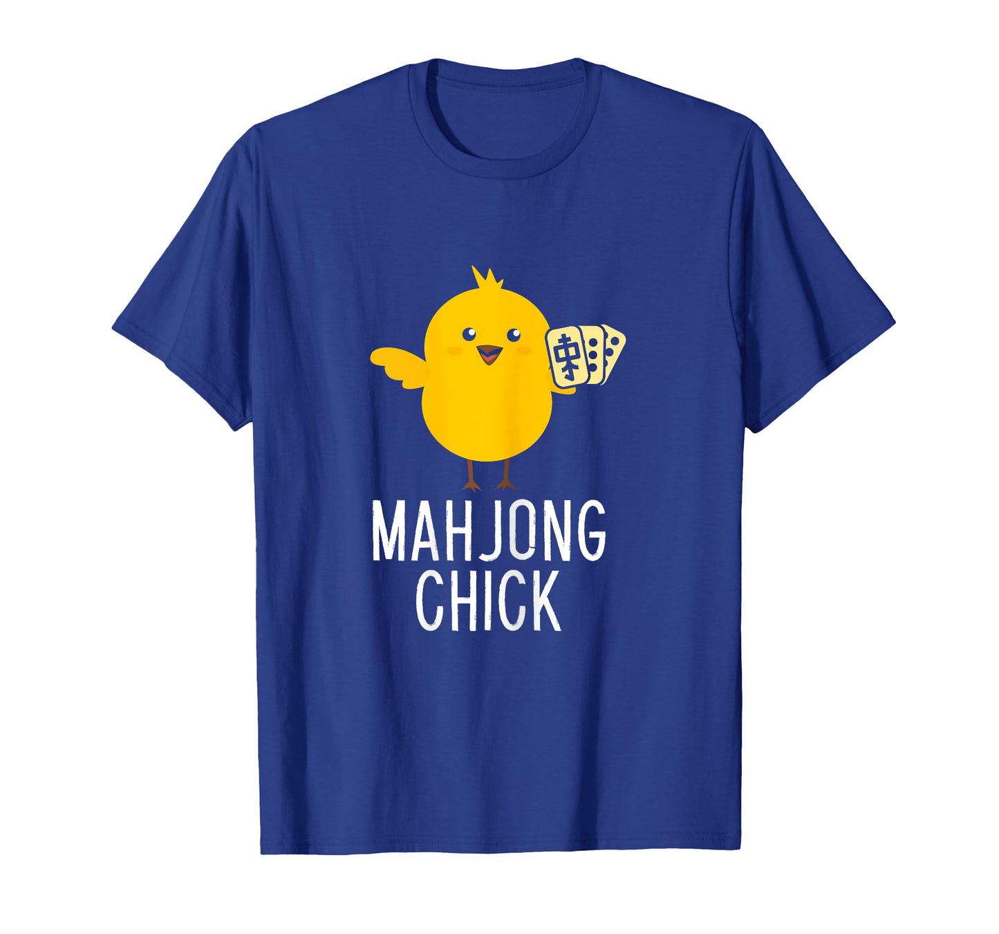 Mahjong Chick Player Board Game Mah-Jongg China Solitaire T-Shirt