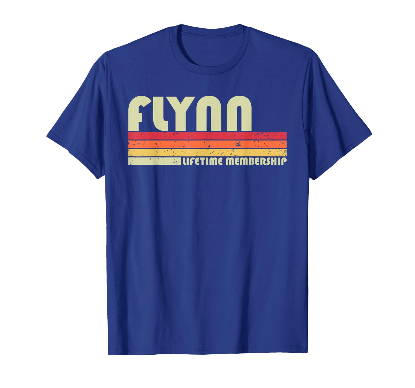 FLYNN Surname Funny Retro Vintage 80s 90s Birthday Reunion T-Shirt
