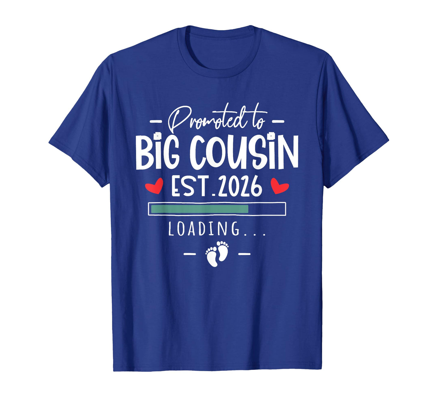 Promoted to Big Cousin 2026 1st Baby Pregnancy Announcement T-Shirt