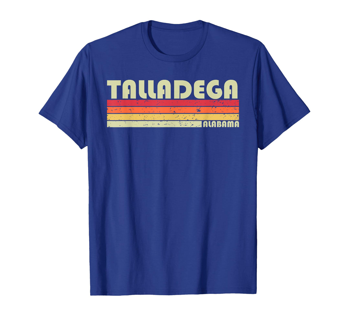TALLADEGA AL ALABAMA Funny City Home Roots Gift Retro 80s T-Shirt