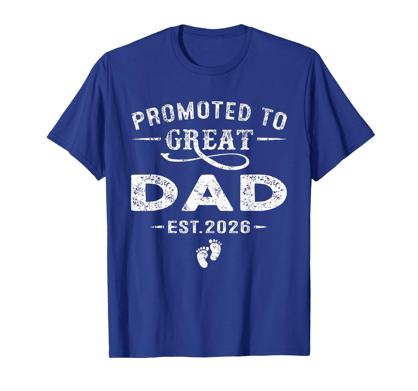 Promoted to Great Dad Est 2026 Pregnancy Announcement T-Shirt