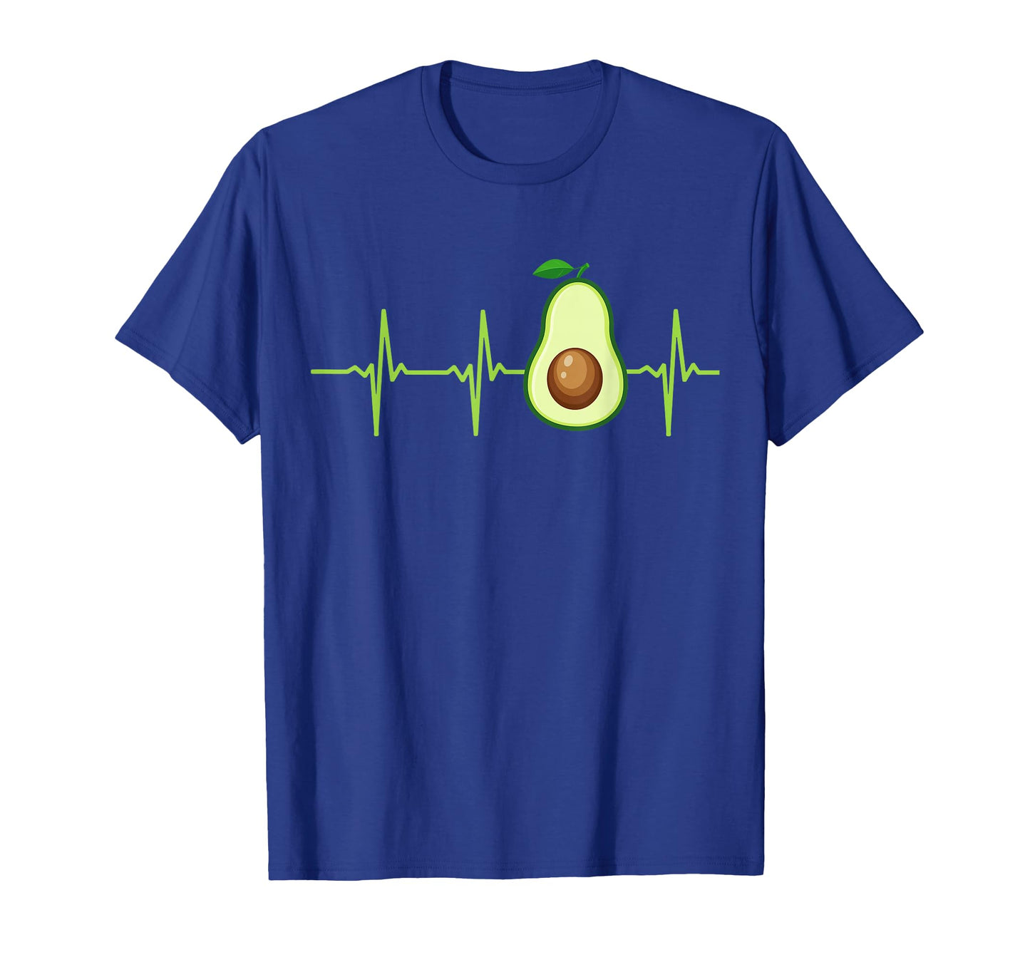Avocado Heartbeat T-Shirt Avocado Shirt Gift Vegan Men Women T-Shirt