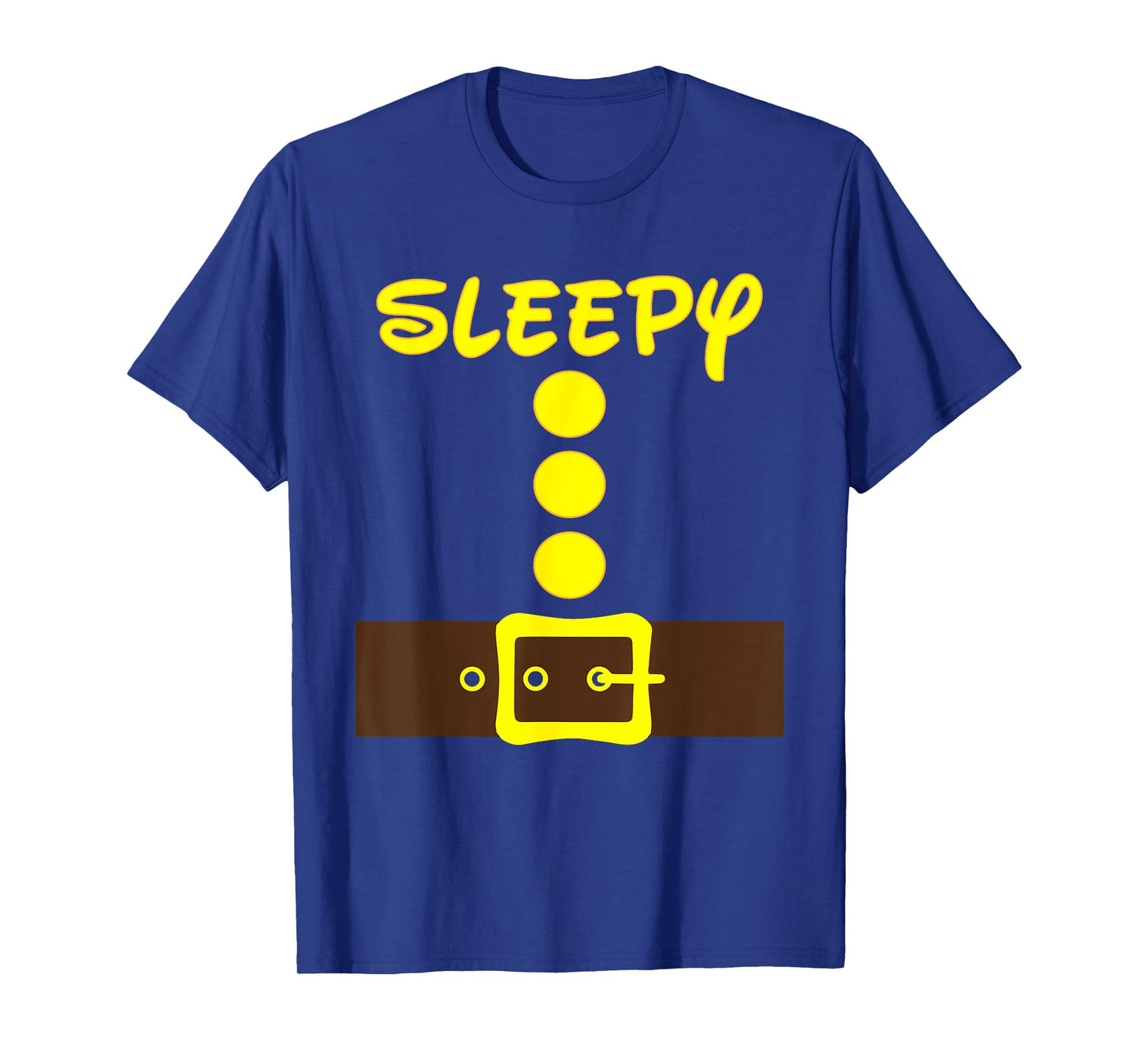Dwarf Easy Halloween Color Costume Men Women Kids Matching T-Shirt