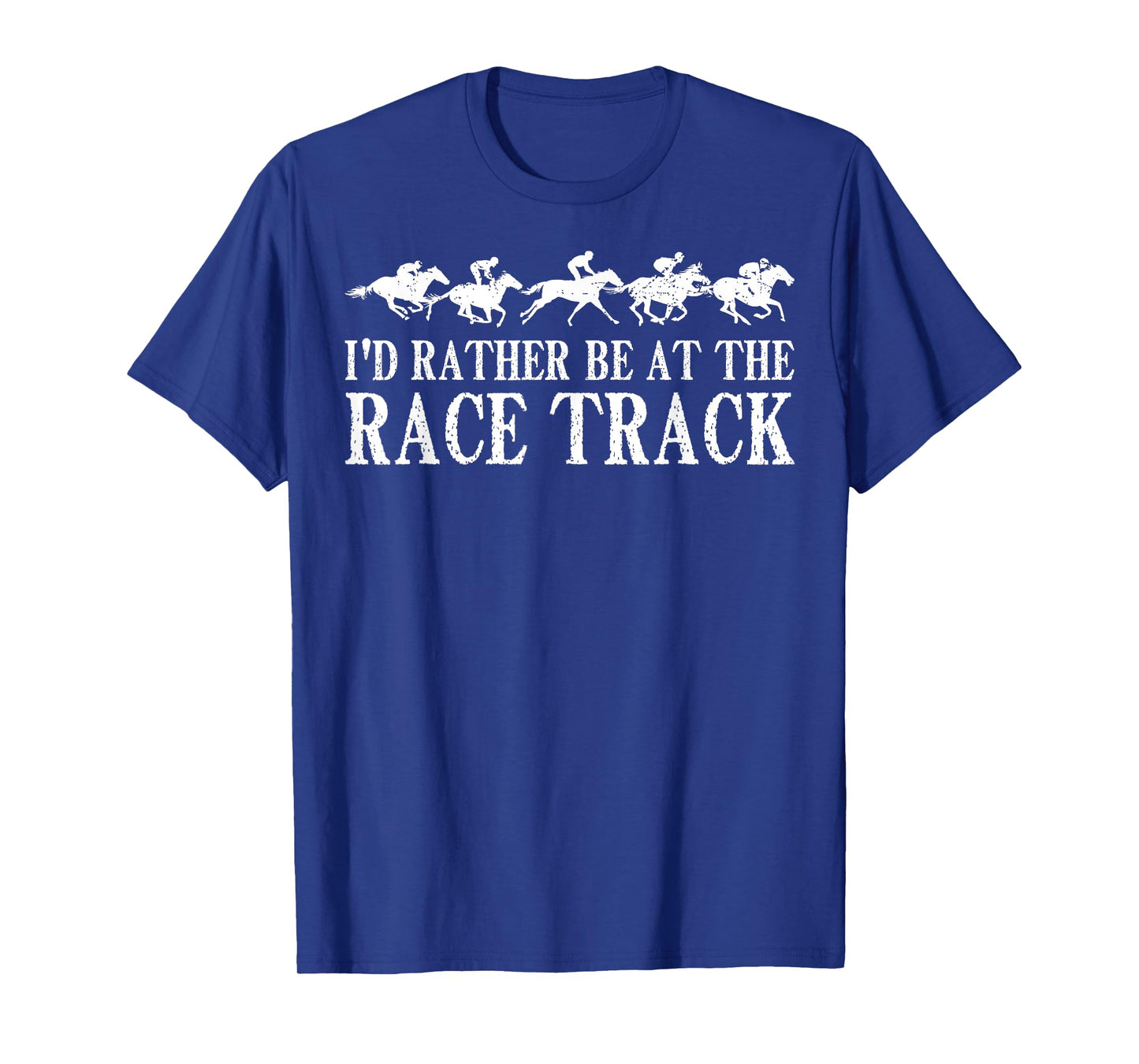 Funny Race Track Horse Racing Gift Men Women Cool Horse Race T-Shirt, Black, Small