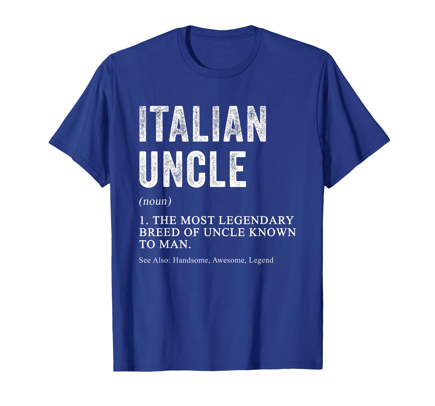 Cool Italian Uncle Definition Funny for Italian Men T-Shirt