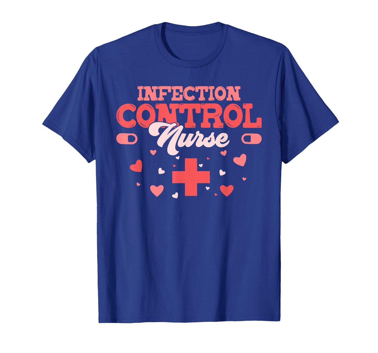 Infection Control Nurse Groovy Nursing Men Women T-Shirt