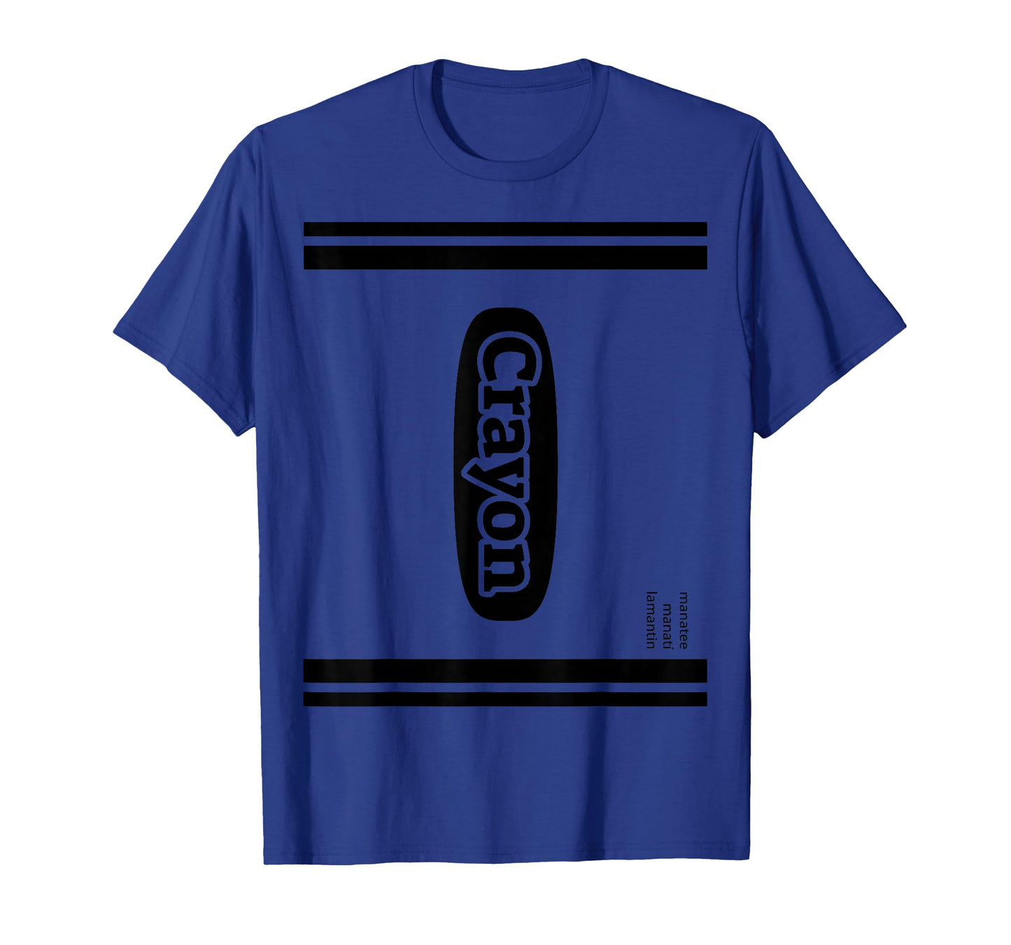 Crayon Manatee Group Costume T-Shirt